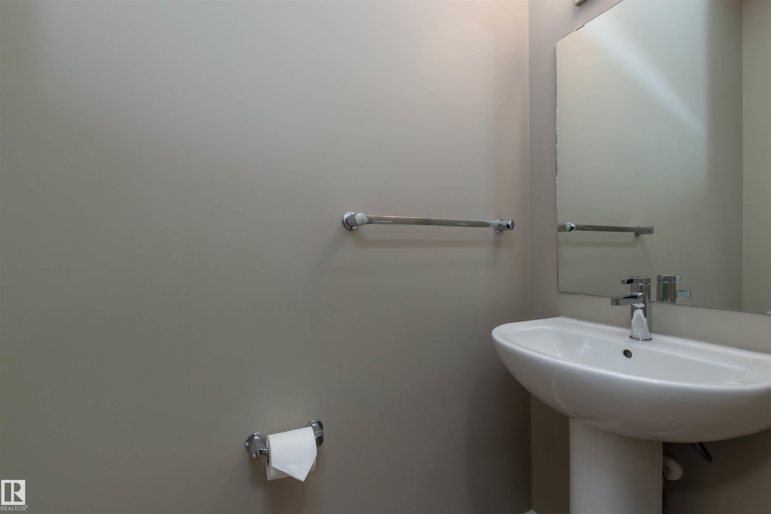 2 pce.powder room - 105 2072 Wonnacott Way, Edmonton, AB - Indoor Photo Showing Bathroom