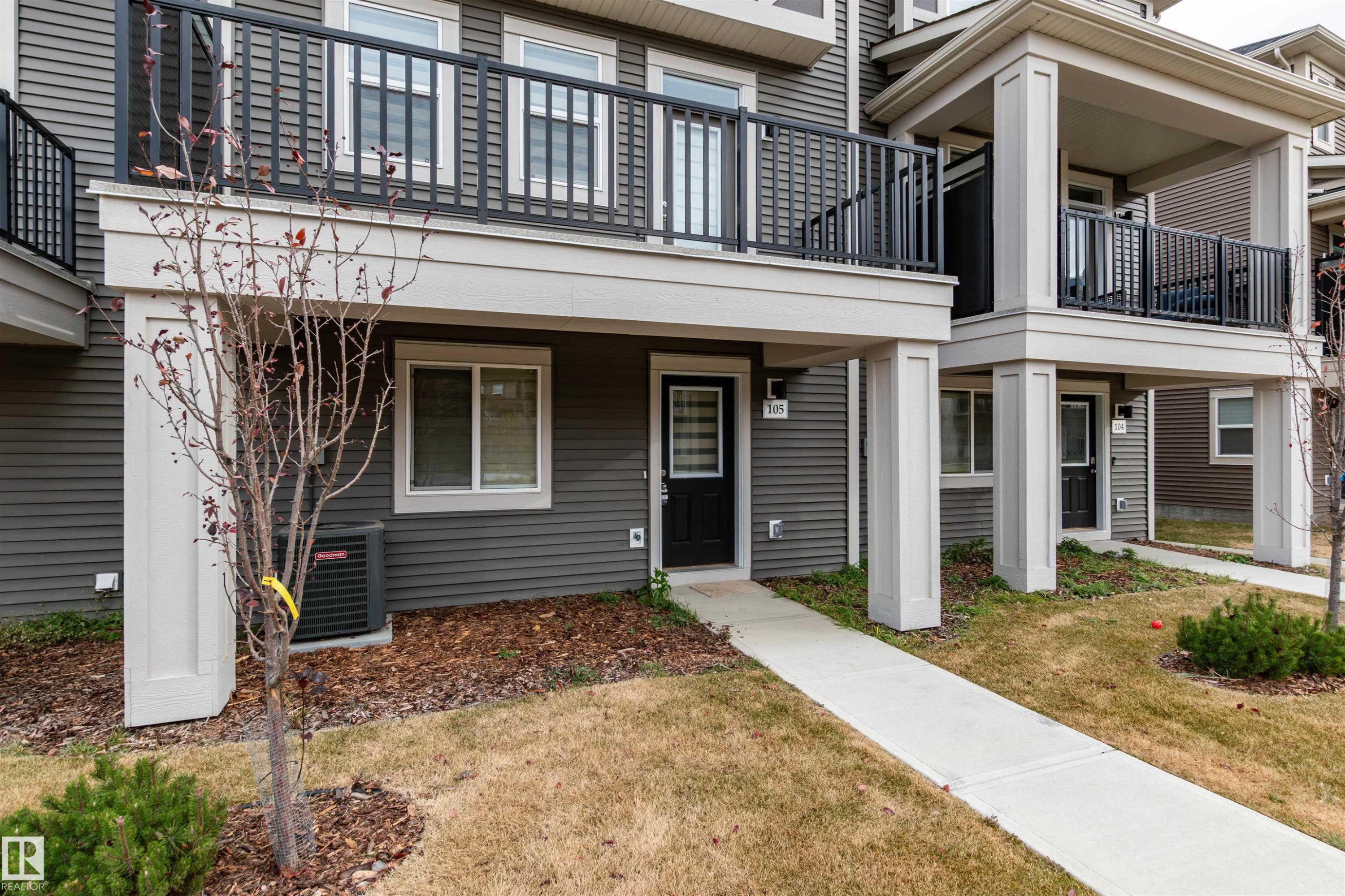 Property entrance - 105 2072 Wonnacott Way, Edmonton, AB - Outdoor With Facade