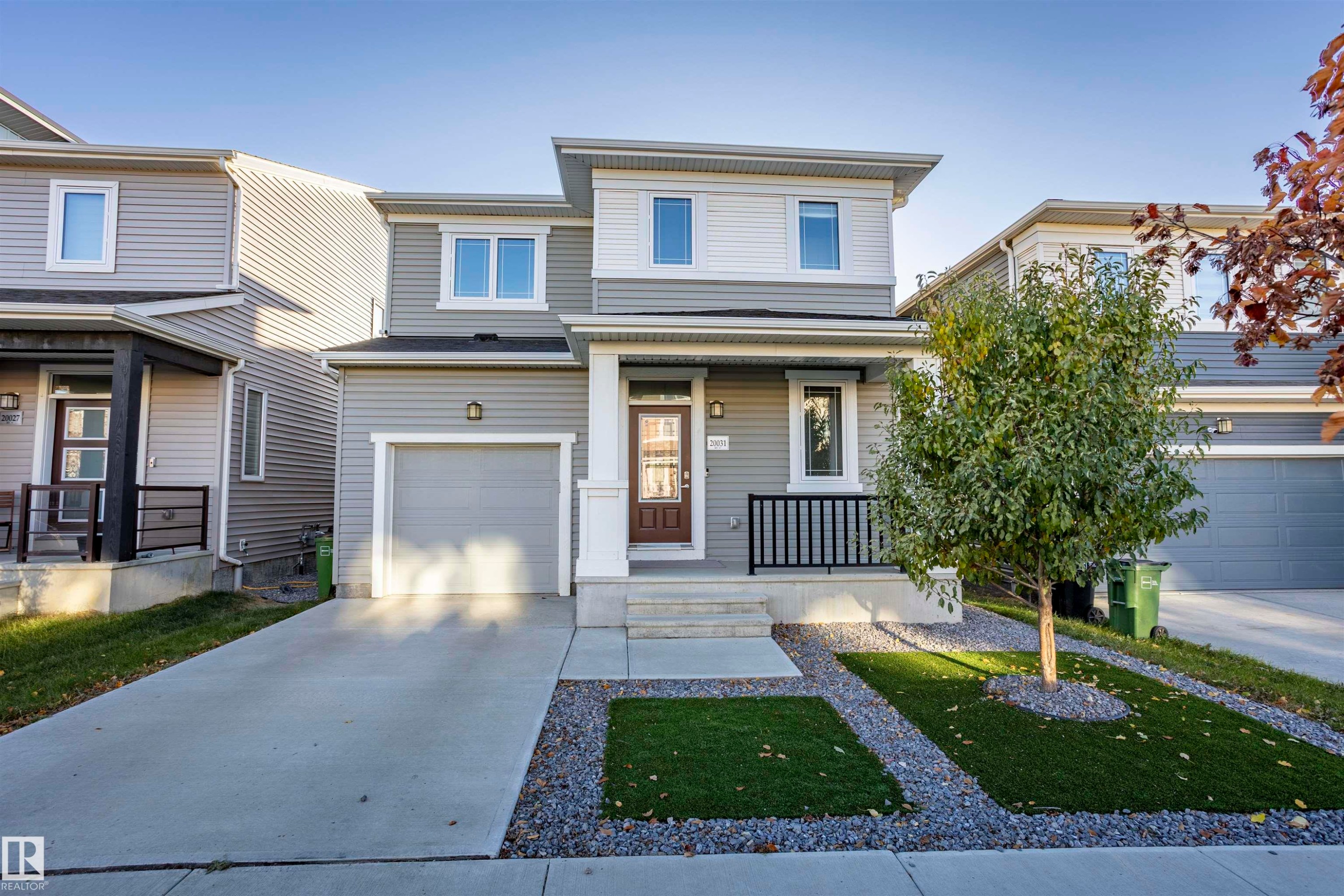 20031 18 Avenue, Edmonton, AB - Outdoor With Deck Patio Veranda With Facade