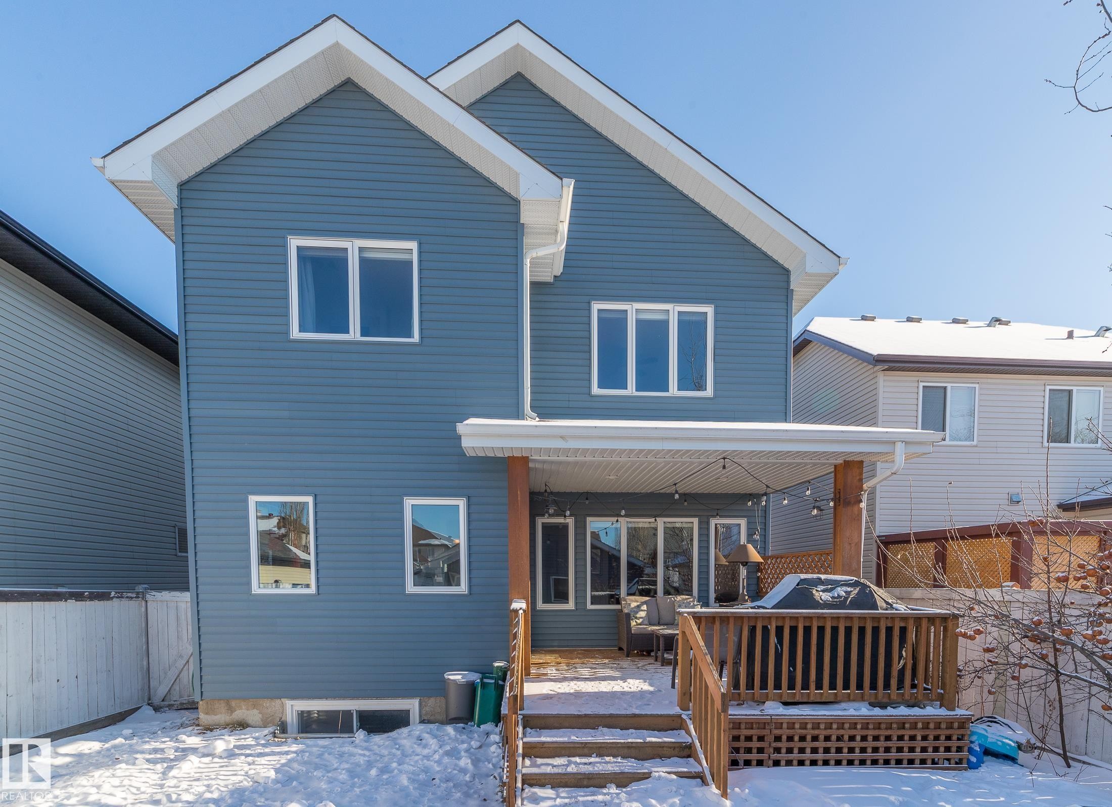 6152 Stinson Way, Edmonton, AB - Outdoor With Deck Patio Veranda With Exterior
