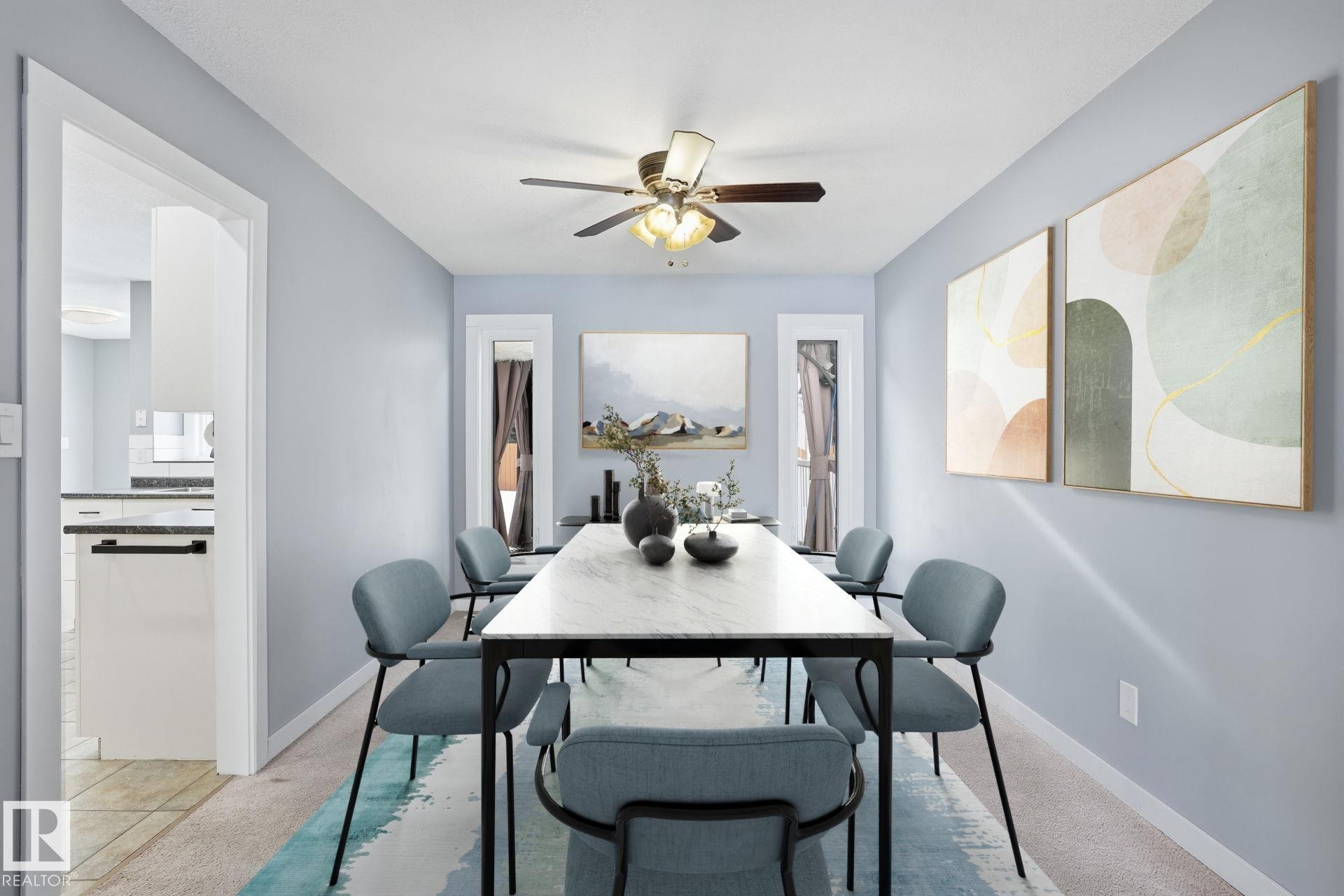 11019 10 Avenue, Edmonton, AB - Indoor Photo Showing Dining Room