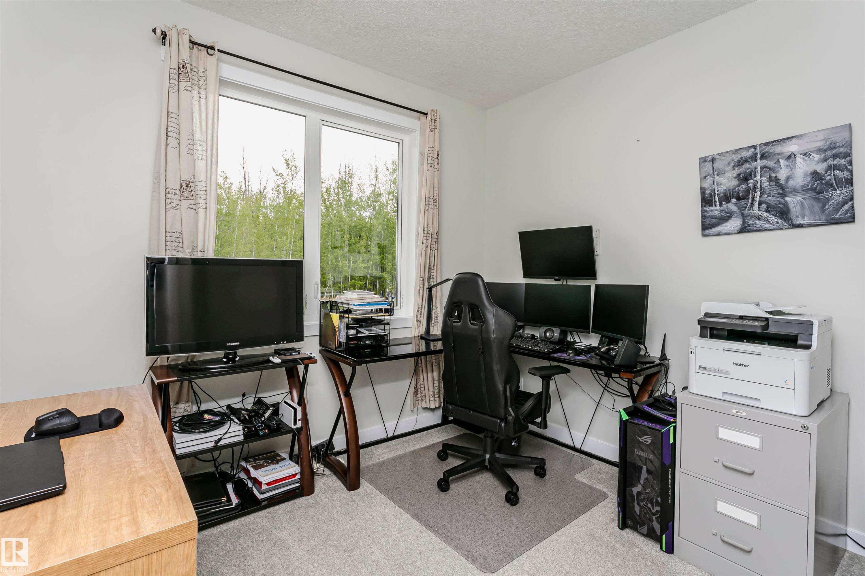 611 55101 Ste Anne Trail, Rural Lac Ste. Anne County, AB - Indoor Photo Showing Office