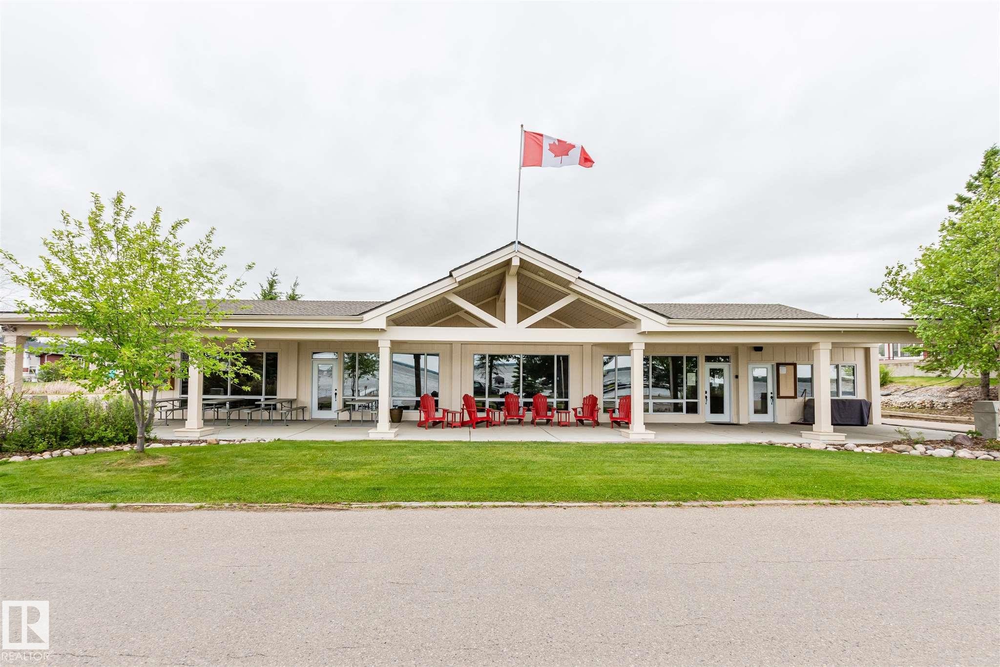 611 55101 Ste Anne Trail, Rural Lac Ste. Anne County, AB - Outdoor With Deck Patio Veranda With Facade
