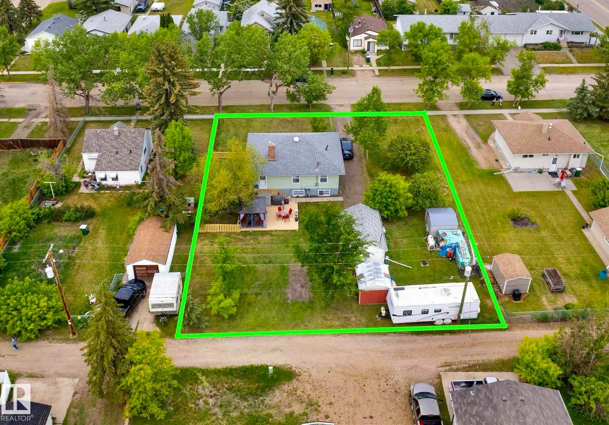 4811 51 Avenue, Lamont, AB - Outdoor With View