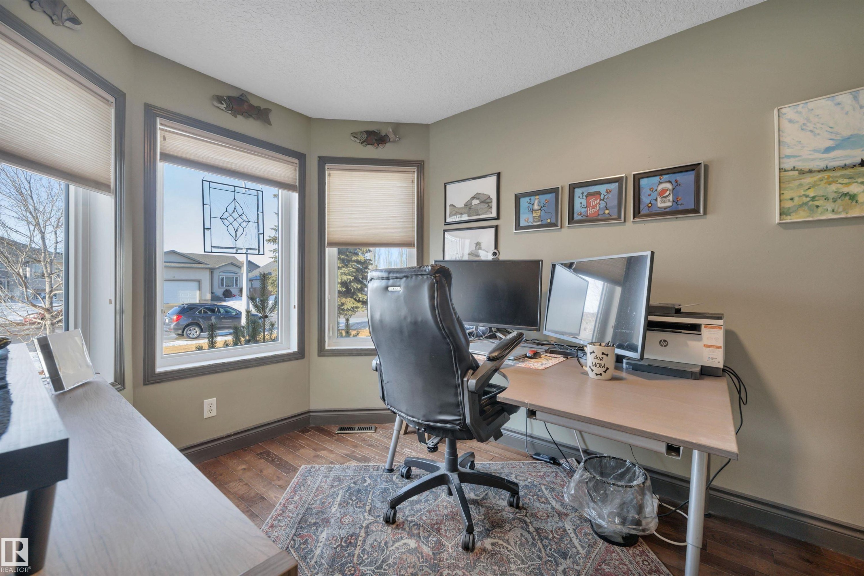 115 Parkside Drive, Wetaskiwin, AB - Indoor Photo Showing Office