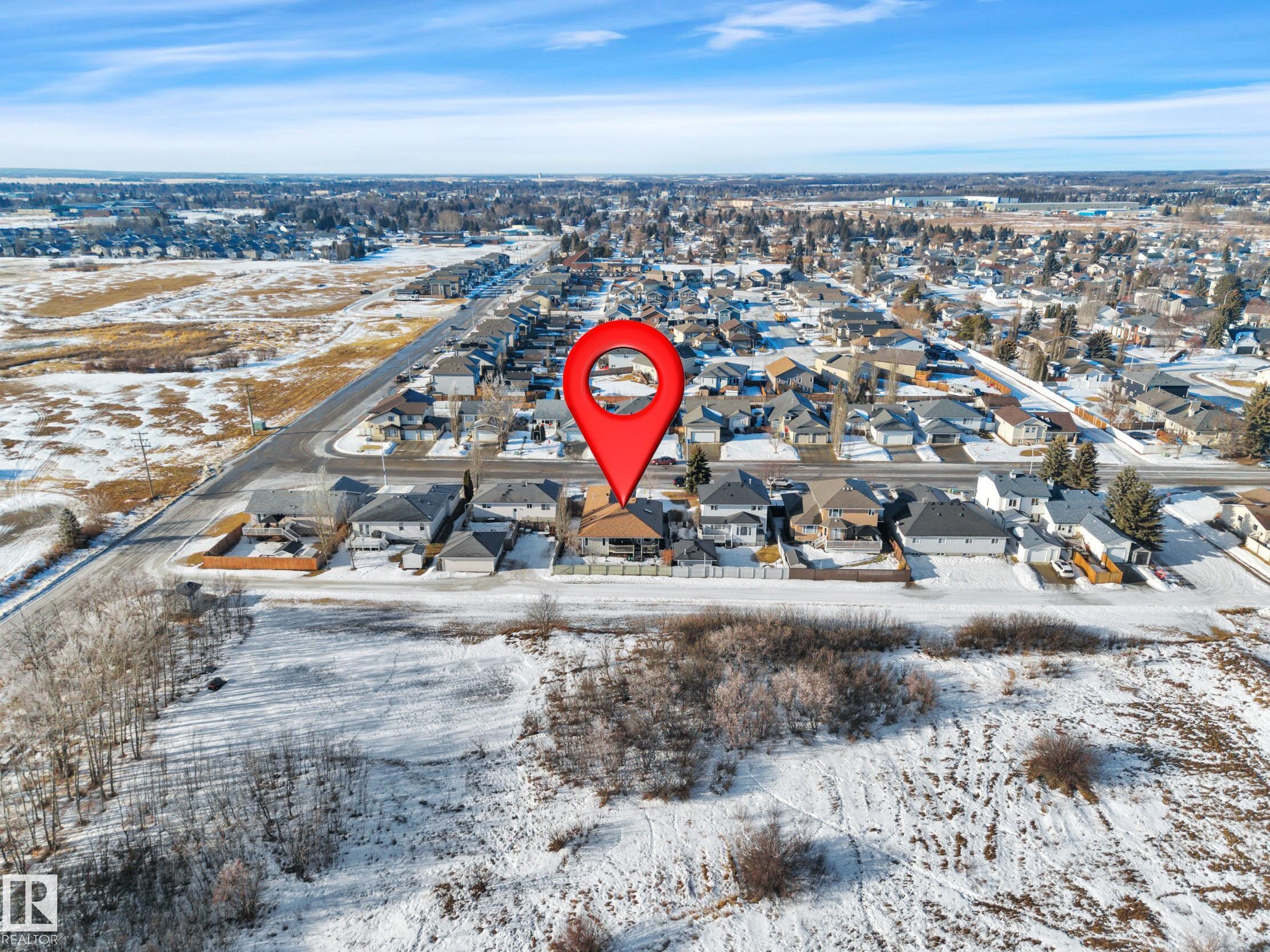 115 Parkside Drive, Wetaskiwin, AB - Outdoor With View