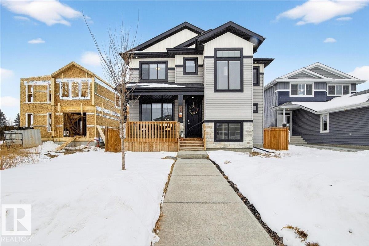 80 Maple Crescent, Gibbons, AB - Outdoor With Facade