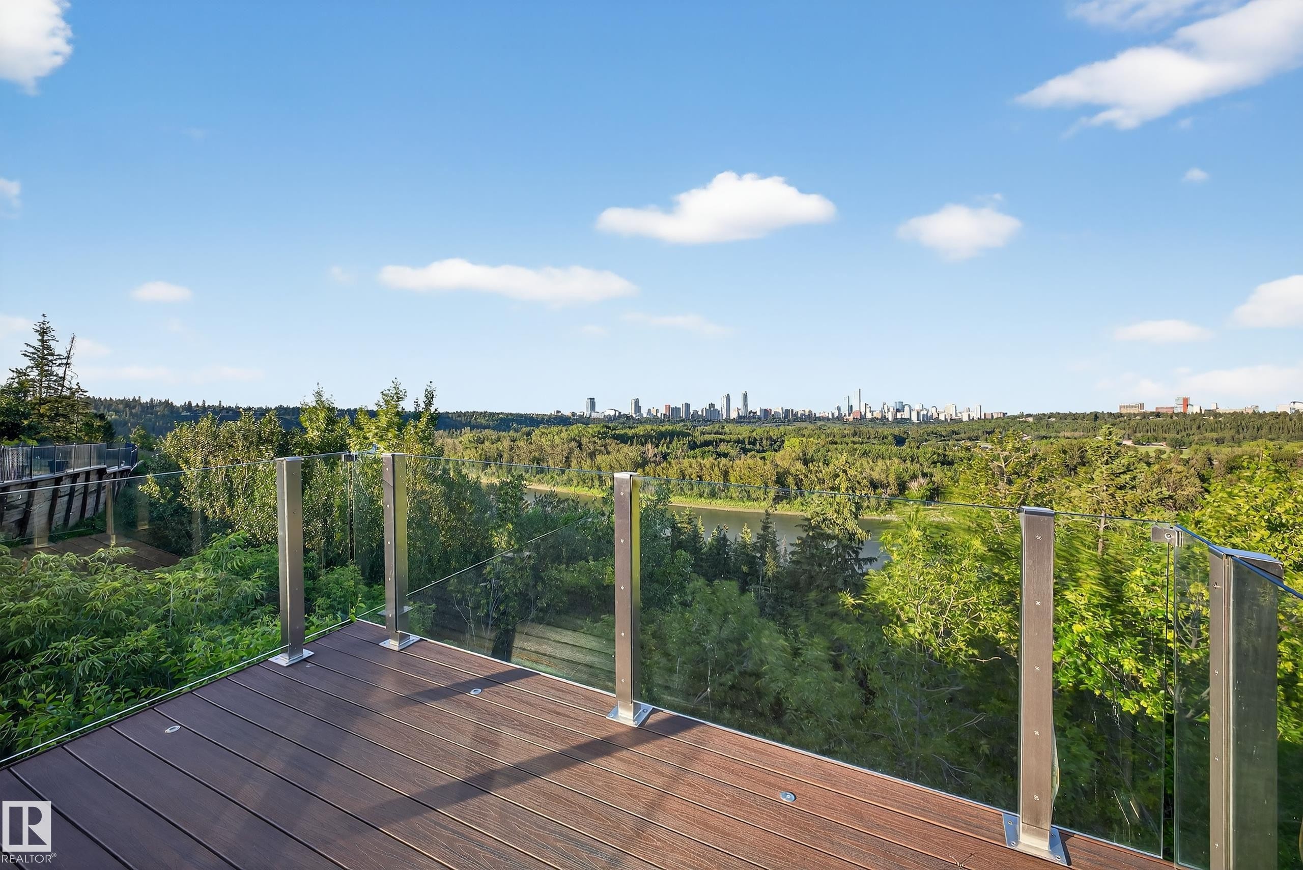 13758 Valleyview Drive, Edmonton, AB - Outdoor With Deck Patio Veranda With View