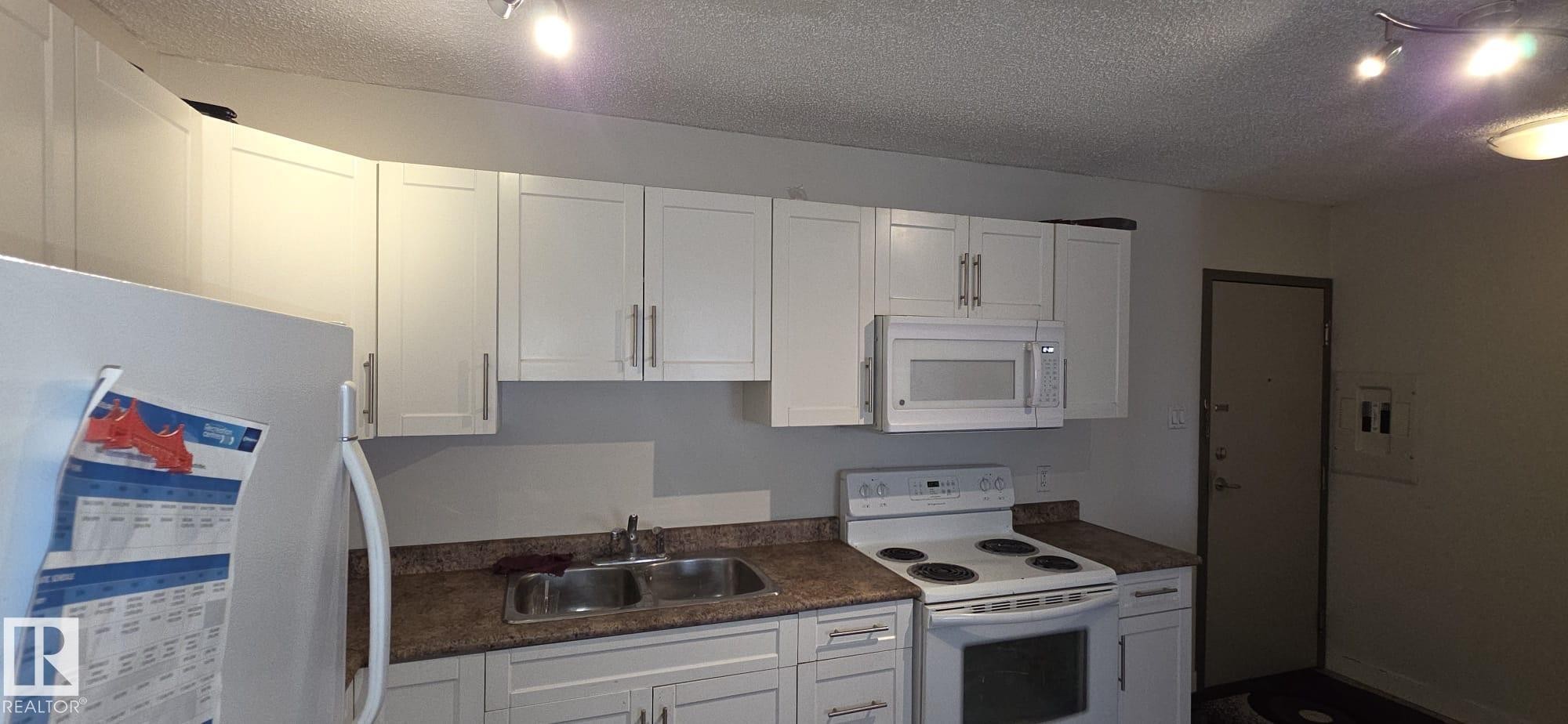 #507 9710 105 St Nw, Edmonton, AB - Indoor Photo Showing Kitchen