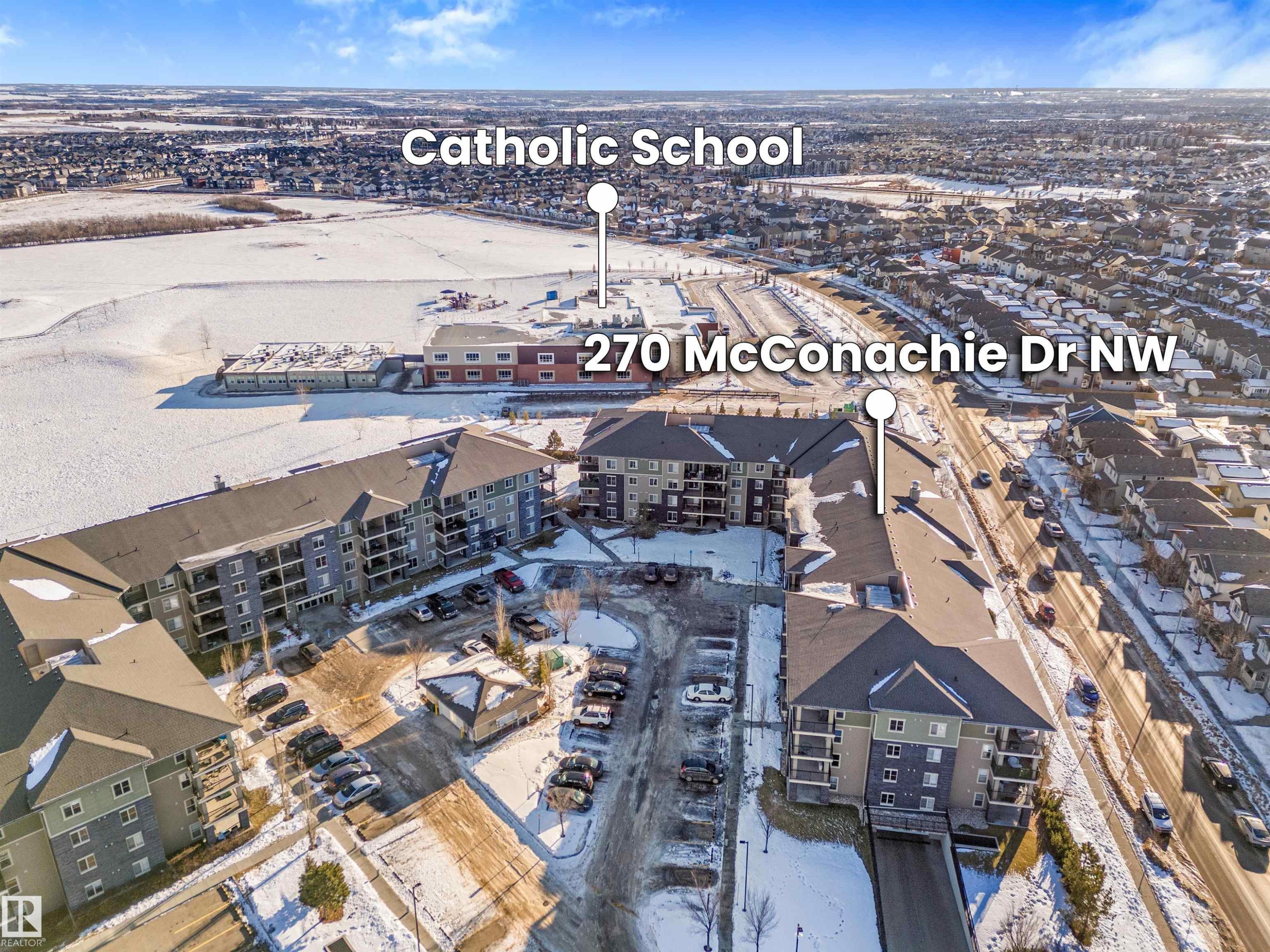313 270 Mcconachie Drive, Edmonton, AB - Outdoor With View