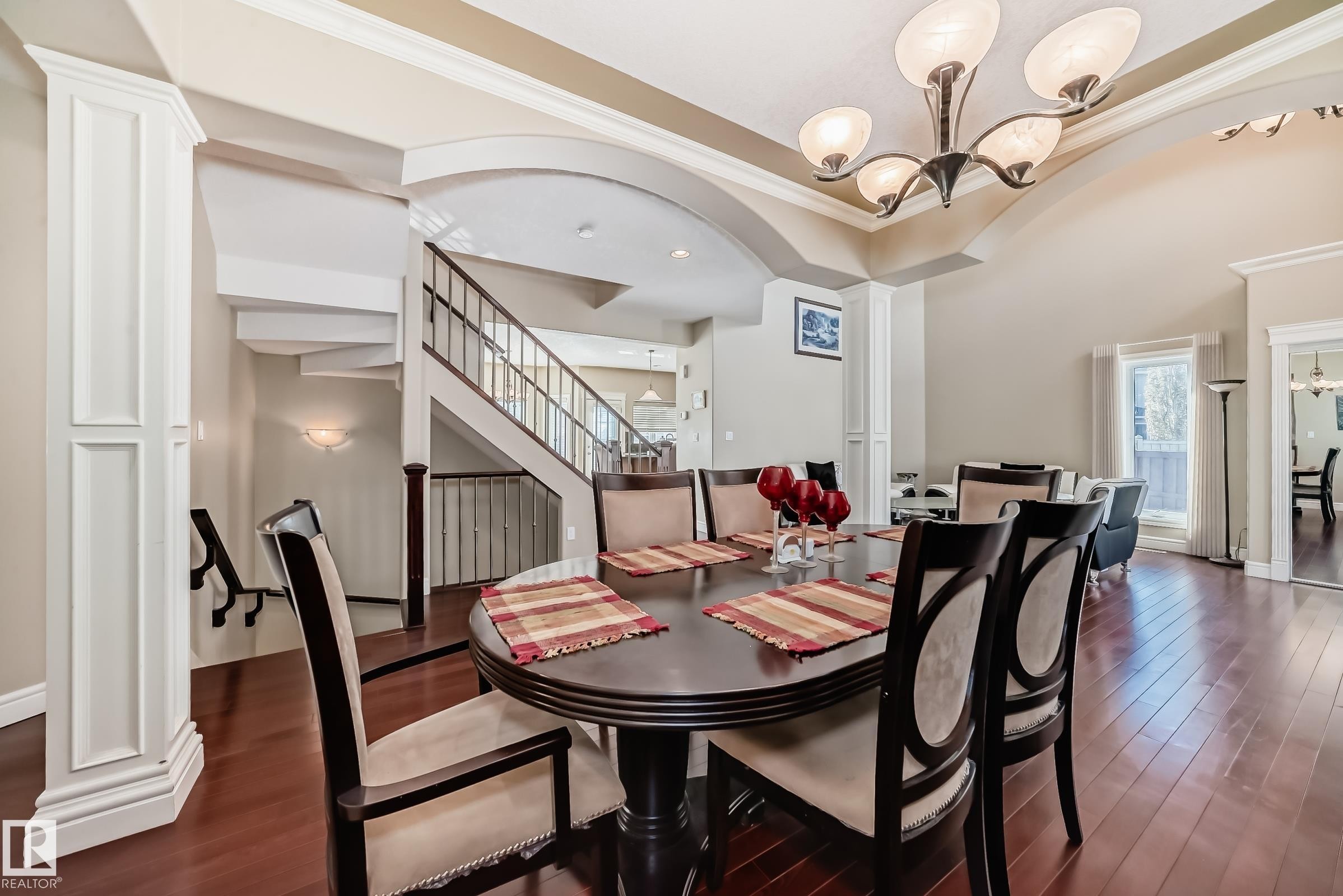 16104 136 Street Nw, Edmonton, AB - Indoor Photo Showing Dining Room