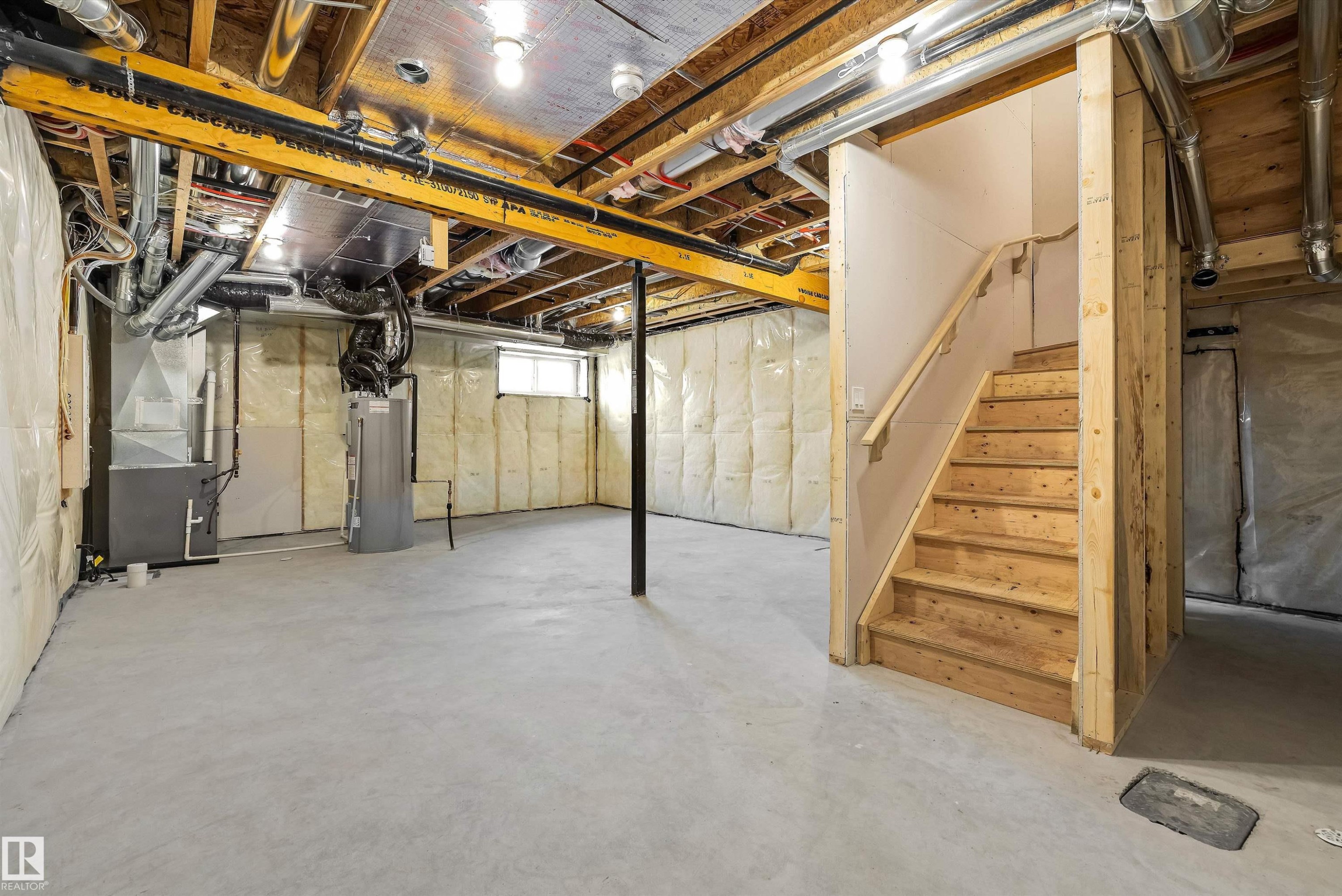 8704 183 Avenue, Edmonton, AB - Indoor Photo Showing Basement