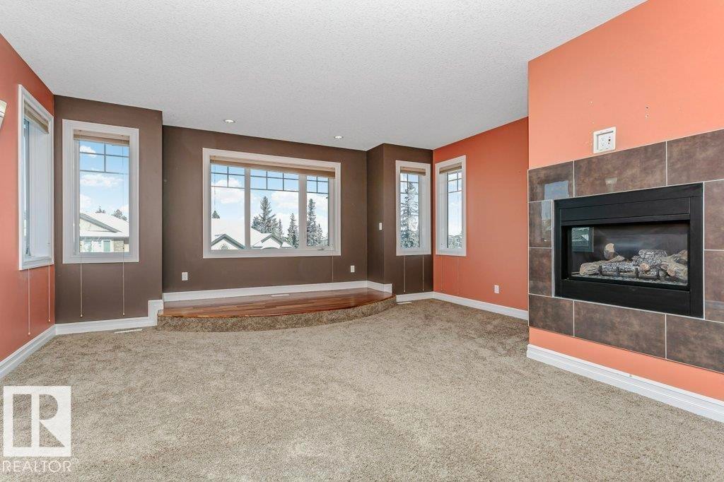 1211 Adamson Drive, Edmonton, AB - Indoor With Fireplace