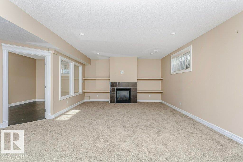 1211 Adamson Drive, Edmonton, AB - Indoor With Fireplace