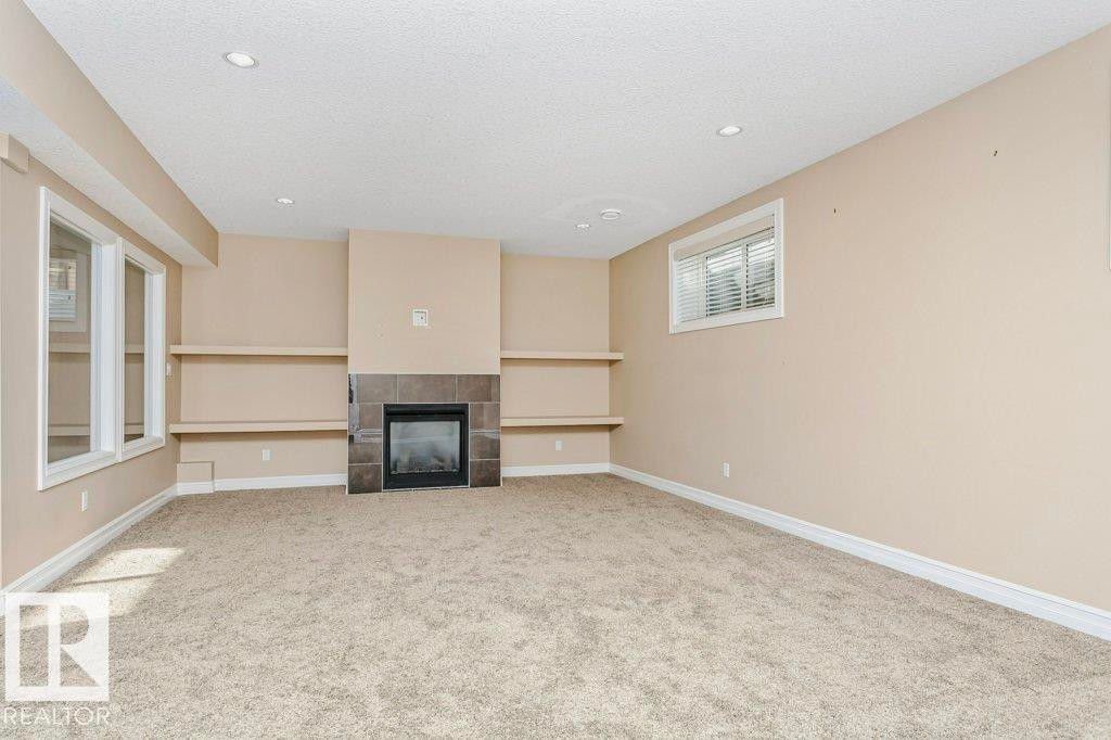 1211 Adamson Drive, Edmonton, AB - Indoor With Fireplace