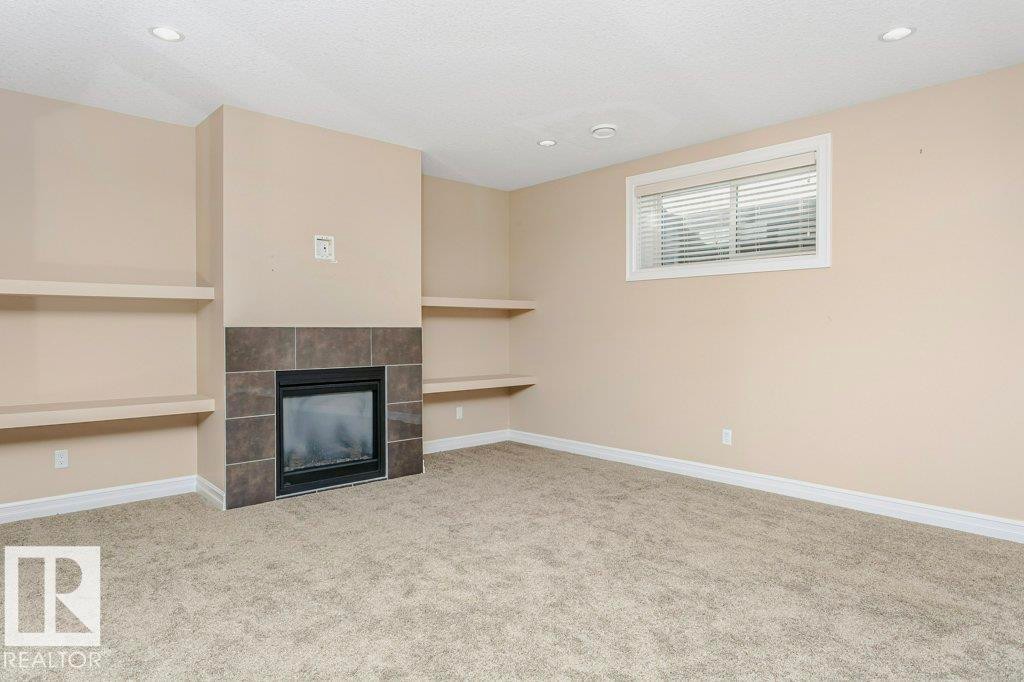 1211 Adamson Drive, Edmonton, AB - Indoor With Fireplace
