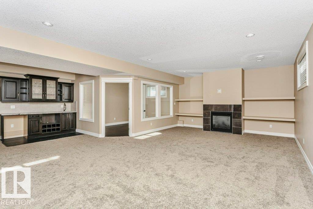 1211 Adamson Drive, Edmonton, AB - Indoor With Fireplace