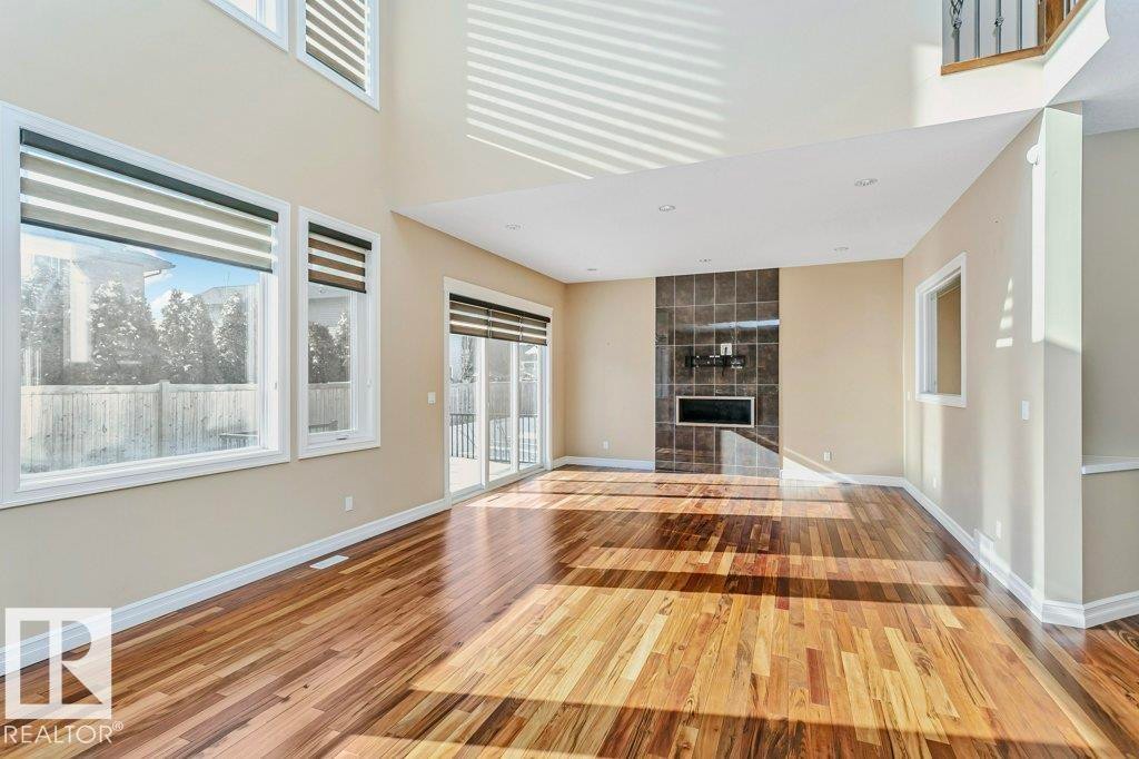 1211 Adamson Drive, Edmonton, AB - Indoor With Fireplace