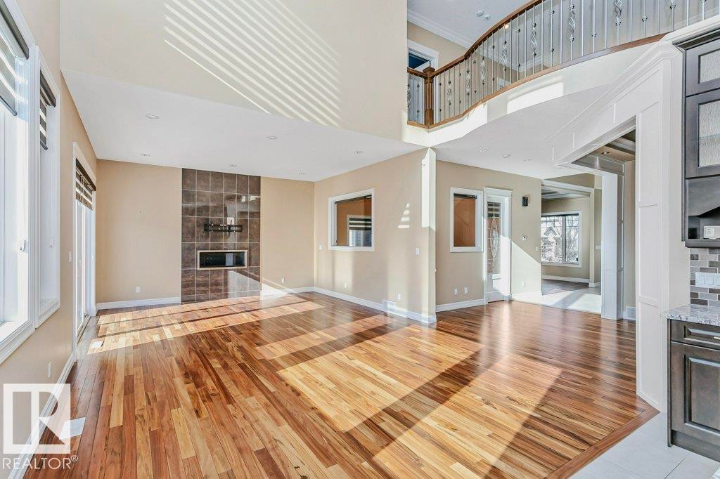 1211 Adamson Drive, Edmonton, AB - Indoor With Fireplace