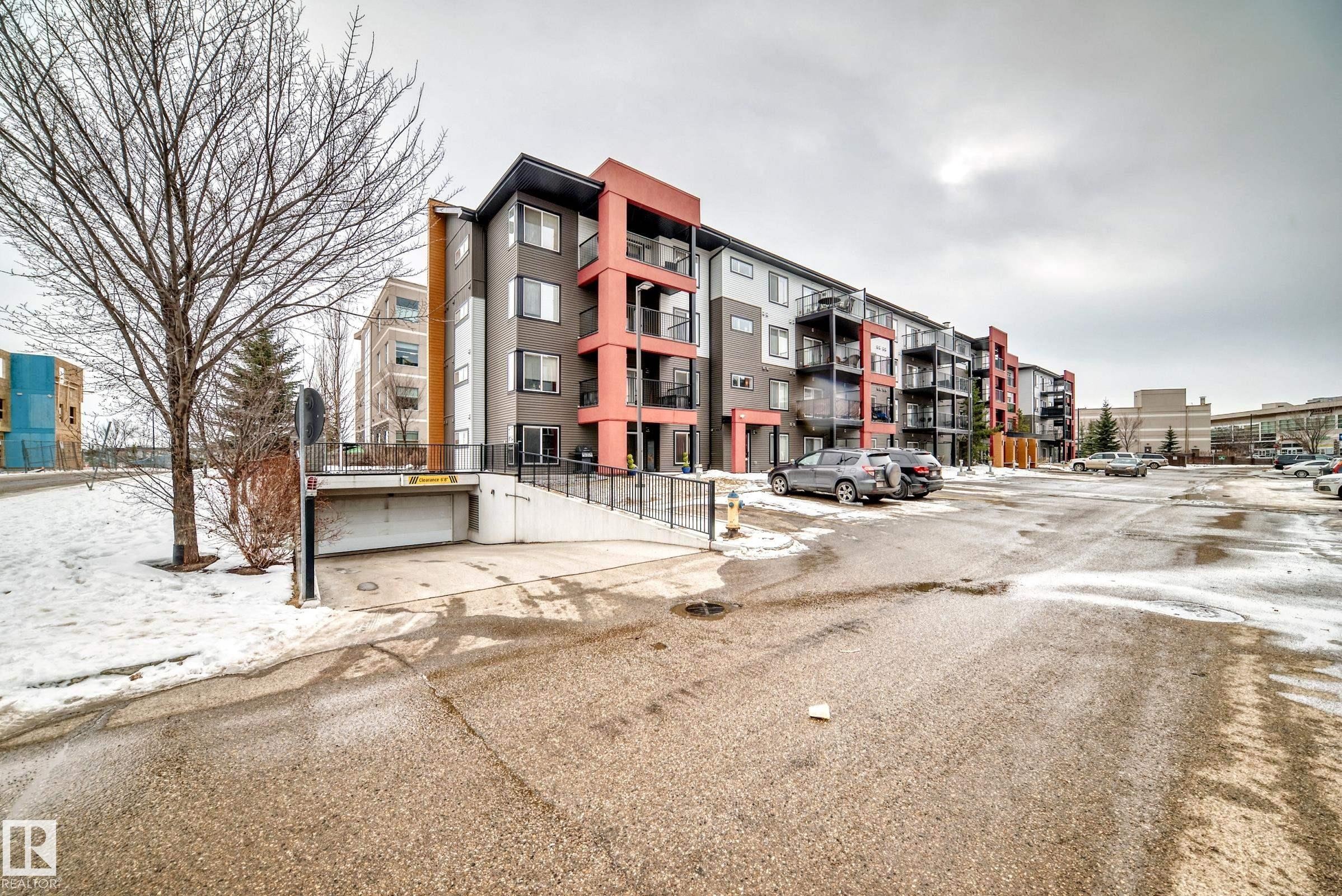 View of apartment building / complex - 403 340 Windermere Road, Edmonton, AB - Outdoor With Facade