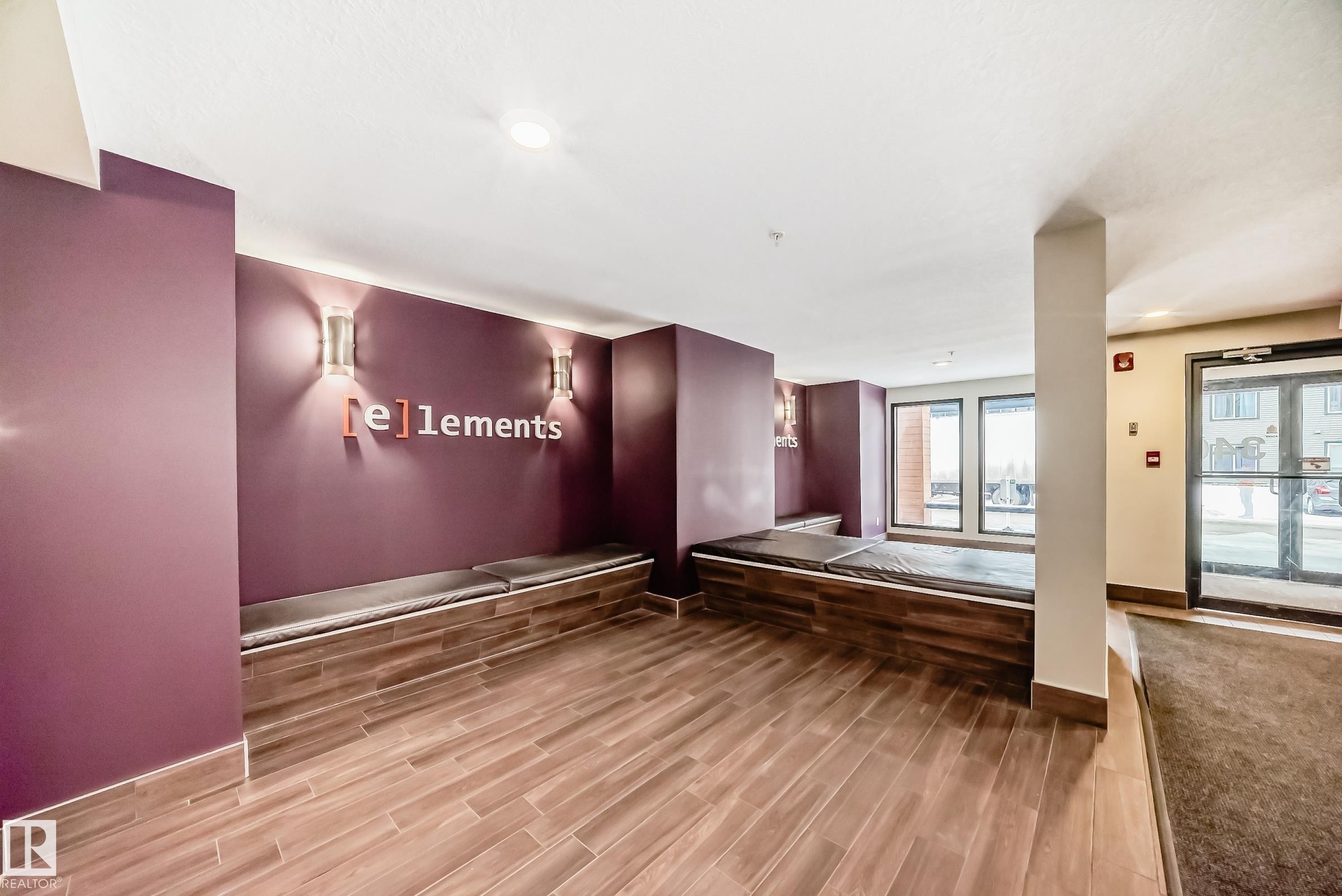 View of community lobby - 403 340 Windermere Road, Edmonton, AB - Indoor Photo Showing Other Room