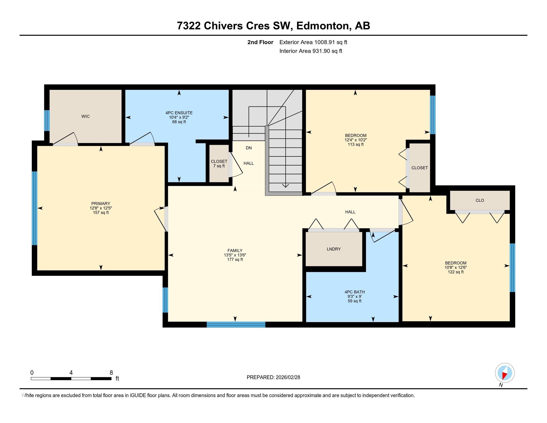 View of floor plan / room layout - 7322 Chivers Crescent, Edmonton, AB - Other