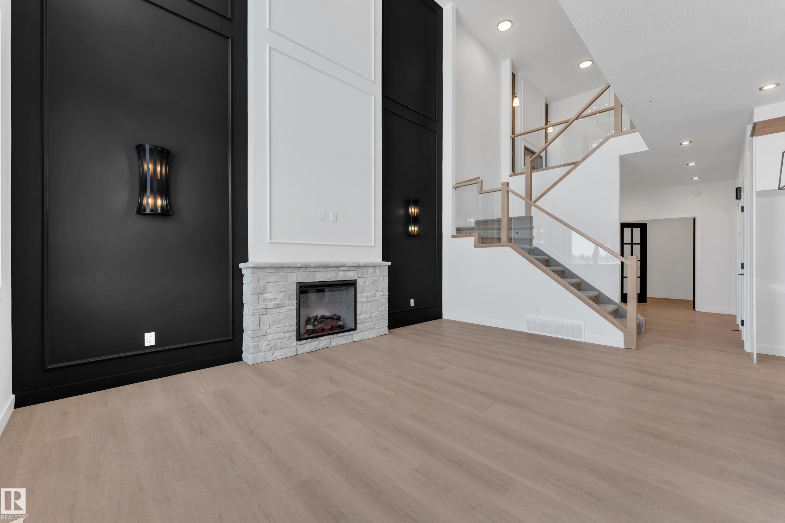 36 Grayson Green, Stony Plain, AB - Indoor With Fireplace