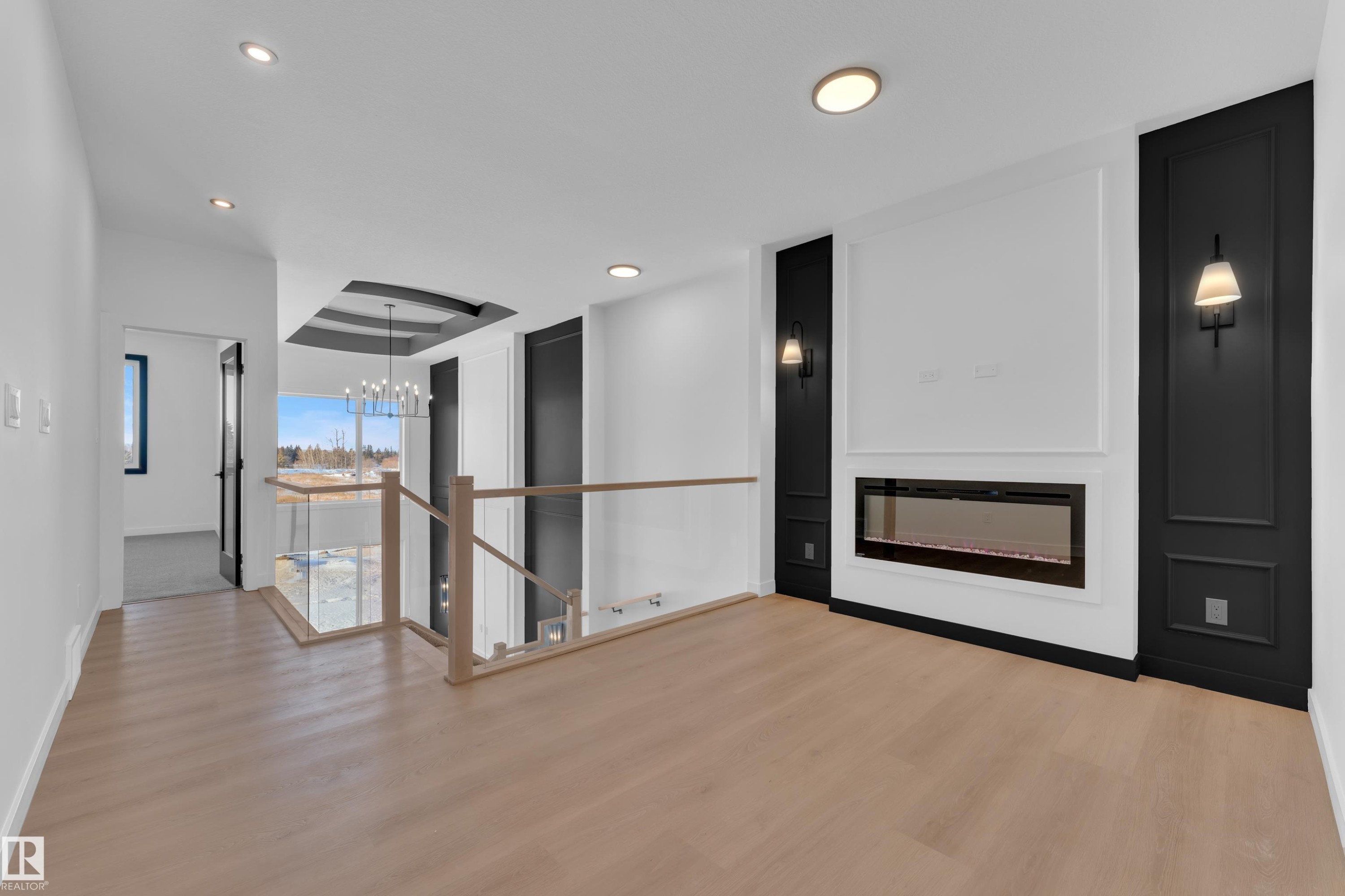 36 Grayson Green, Stony Plain, AB - Indoor With Fireplace