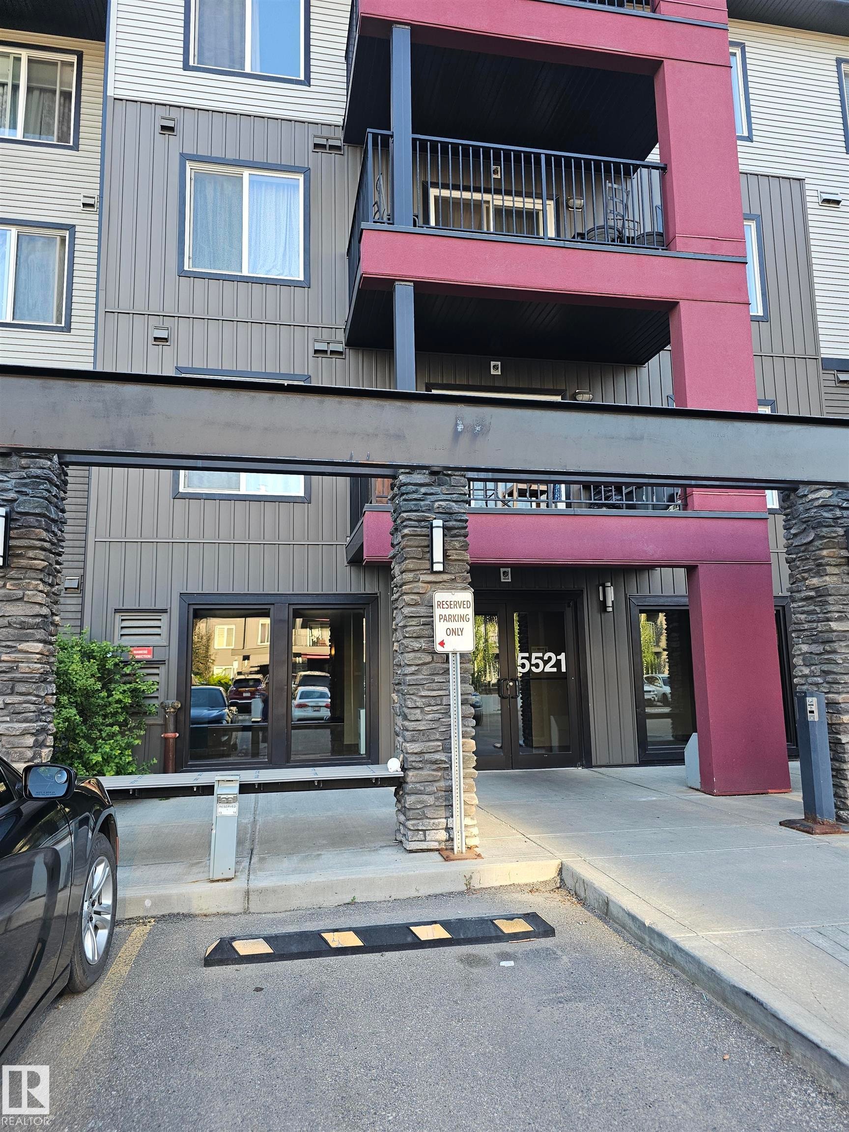 View of apartment building / complex - 413 5521 7 Avenue, Edmonton, AB - Outdoor