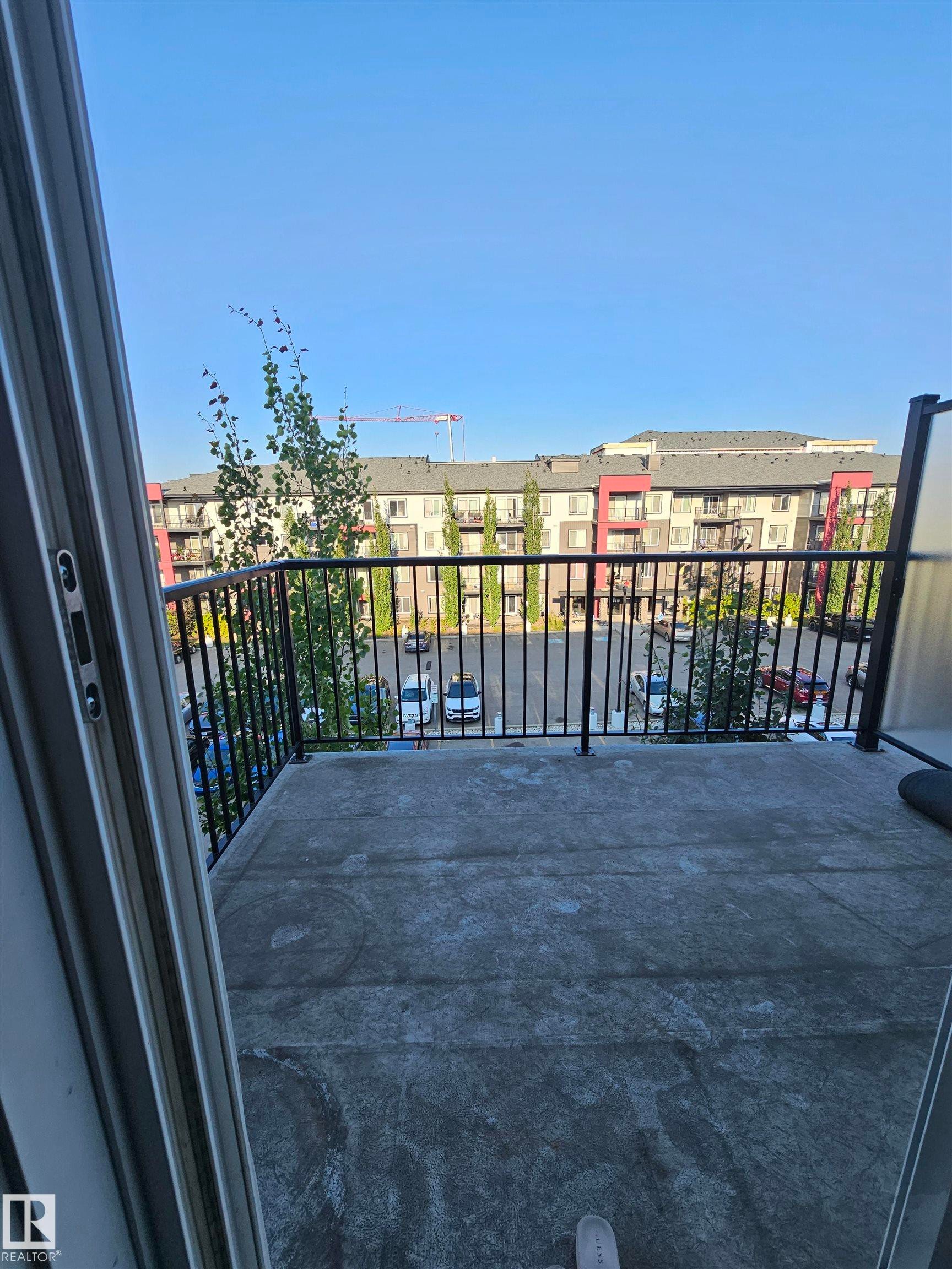 View of balcony - 413 5521 7 Avenue, Edmonton, AB - Outdoor