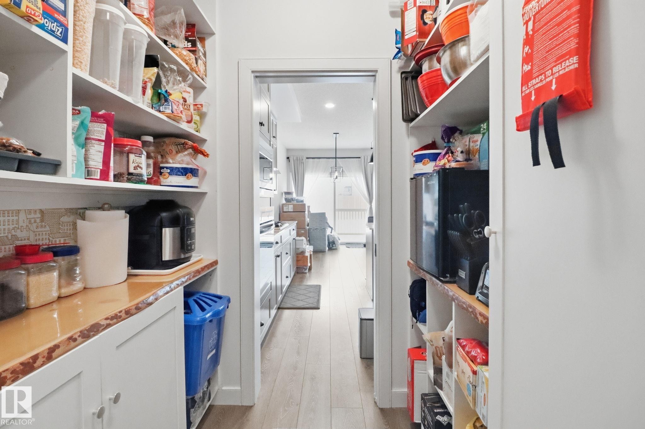 View of pantry - 3234 Chernowski Way, Edmonton, AB - Indoor Photo Showing Other Room