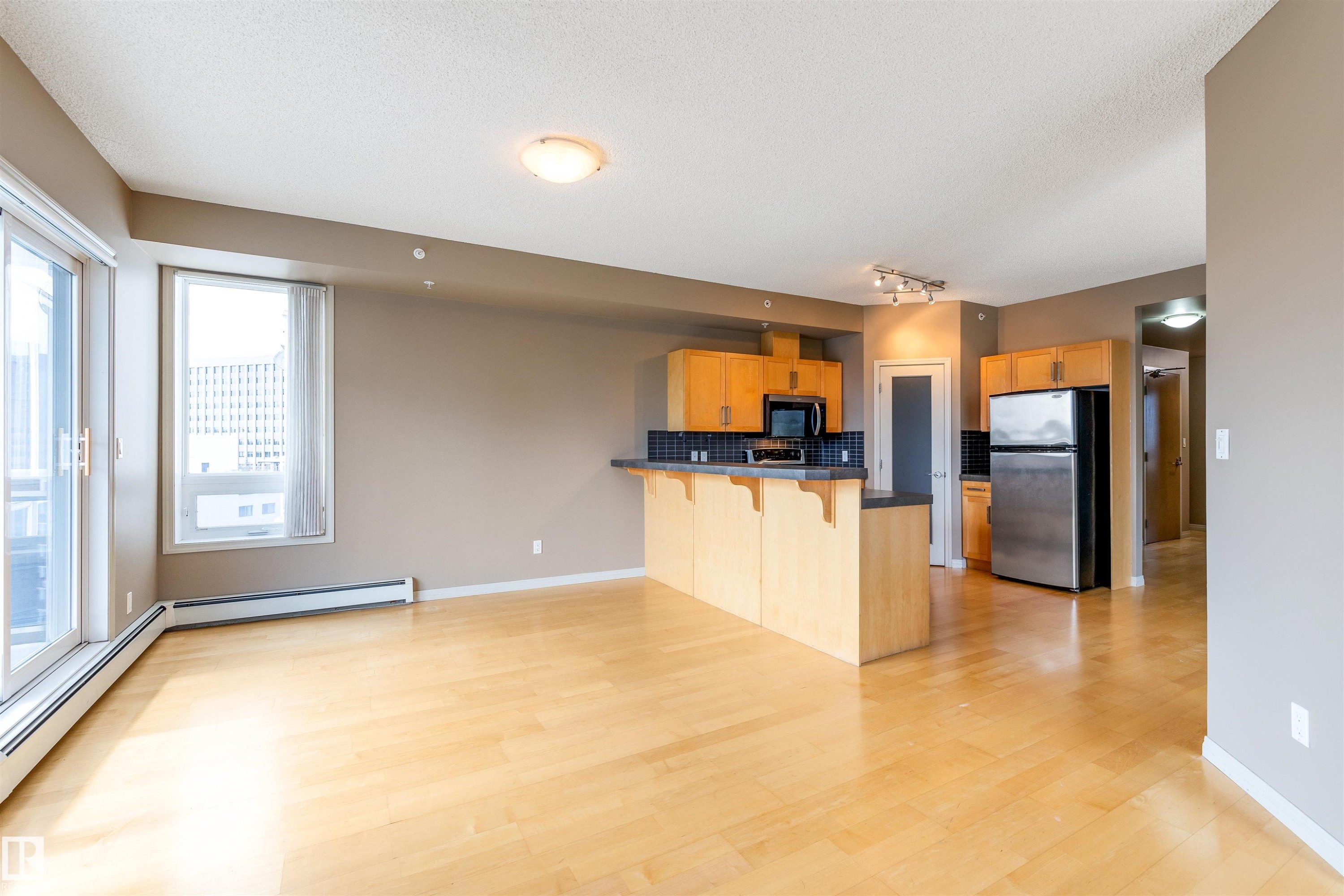 901 10504 99 Avenue, Edmonton, AB - Indoor Photo Showing Kitchen