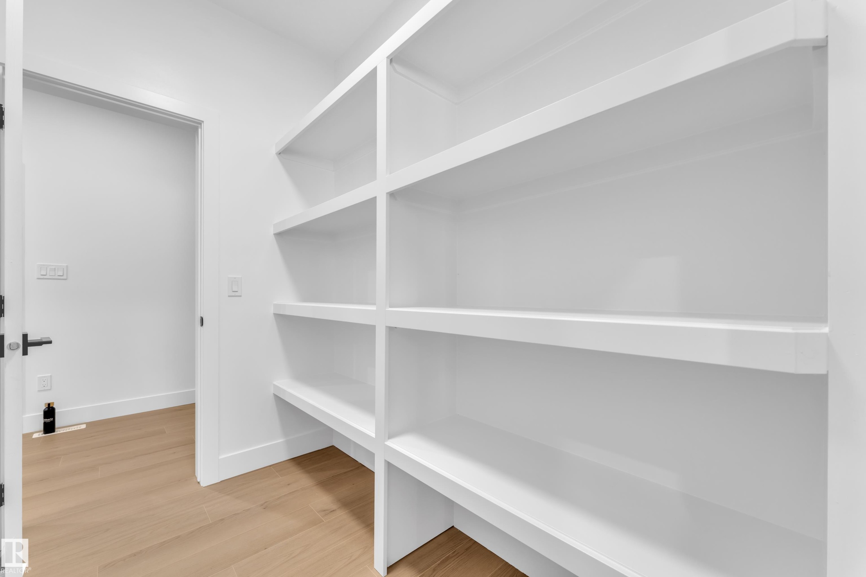 View of storage area - 741 Astoria Way, Devon, AB - Indoor With Storage