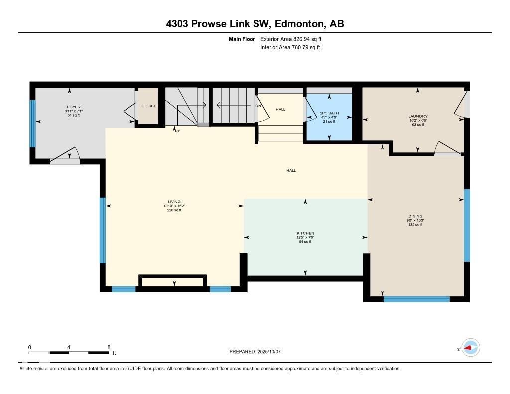 View of room layout - 4303 Prowse Link, Edmonton, AB - Other