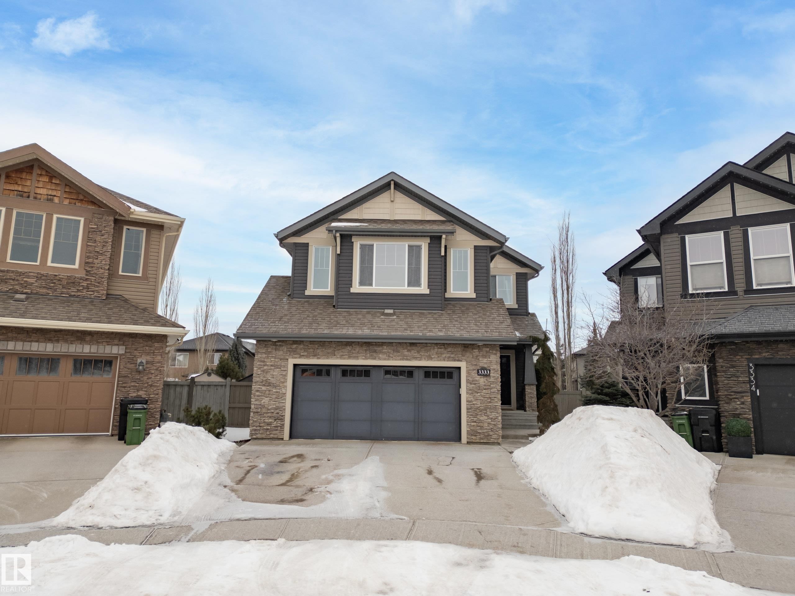 3333 West Court, Edmonton, AB - Outdoor With Facade