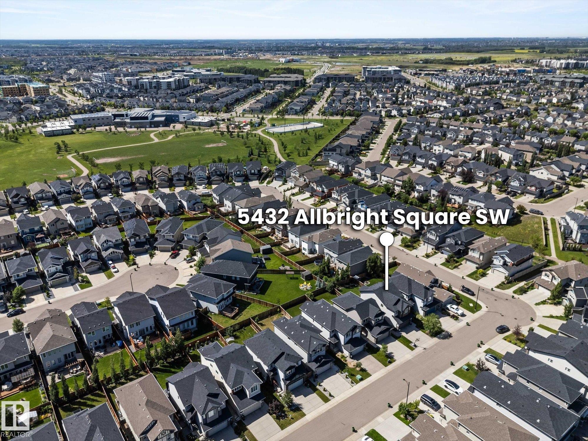 5432 Allbright Square, Edmonton, AB - Outdoor With View