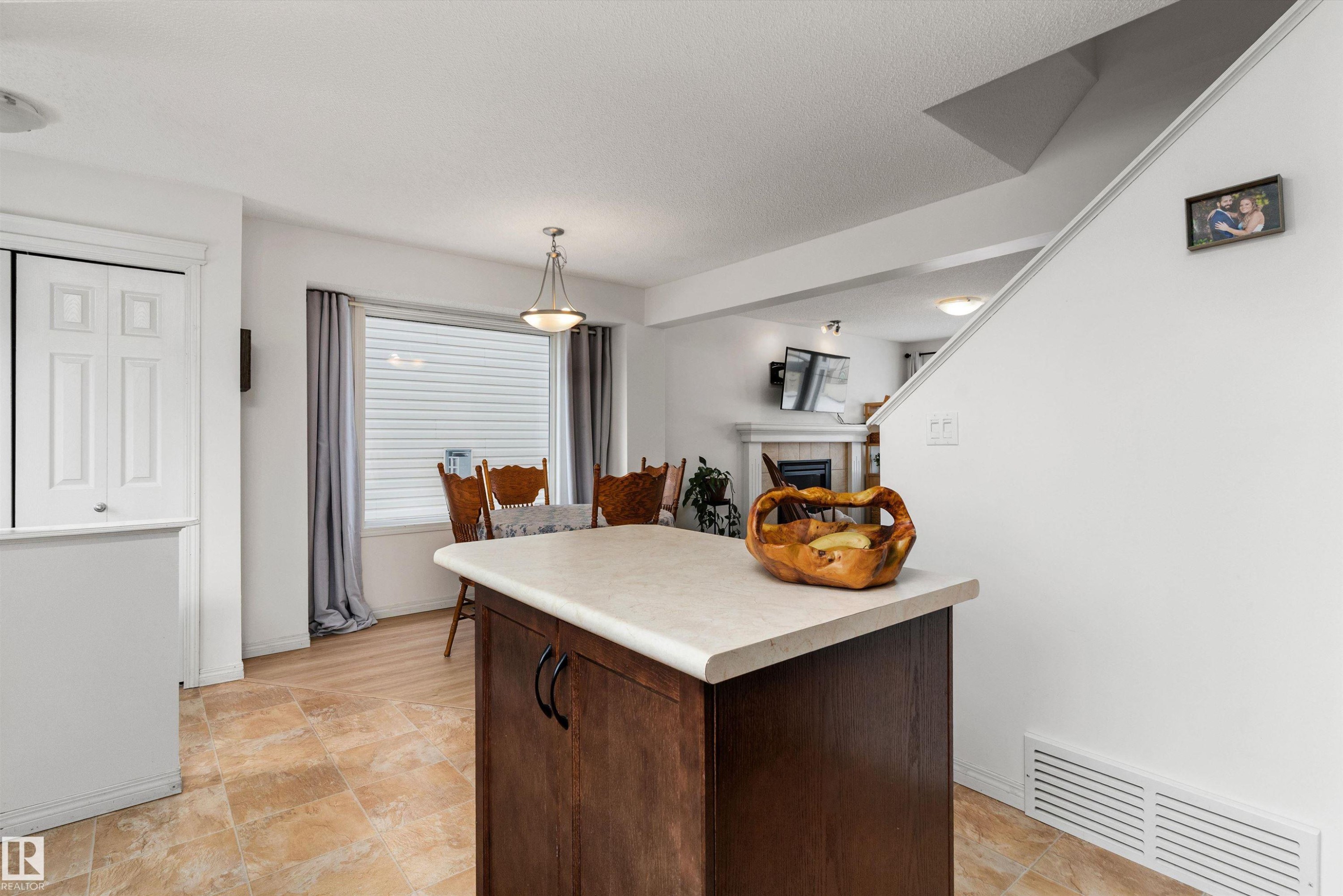 419 Songhurst Place, Leduc, AB - Indoor With Fireplace