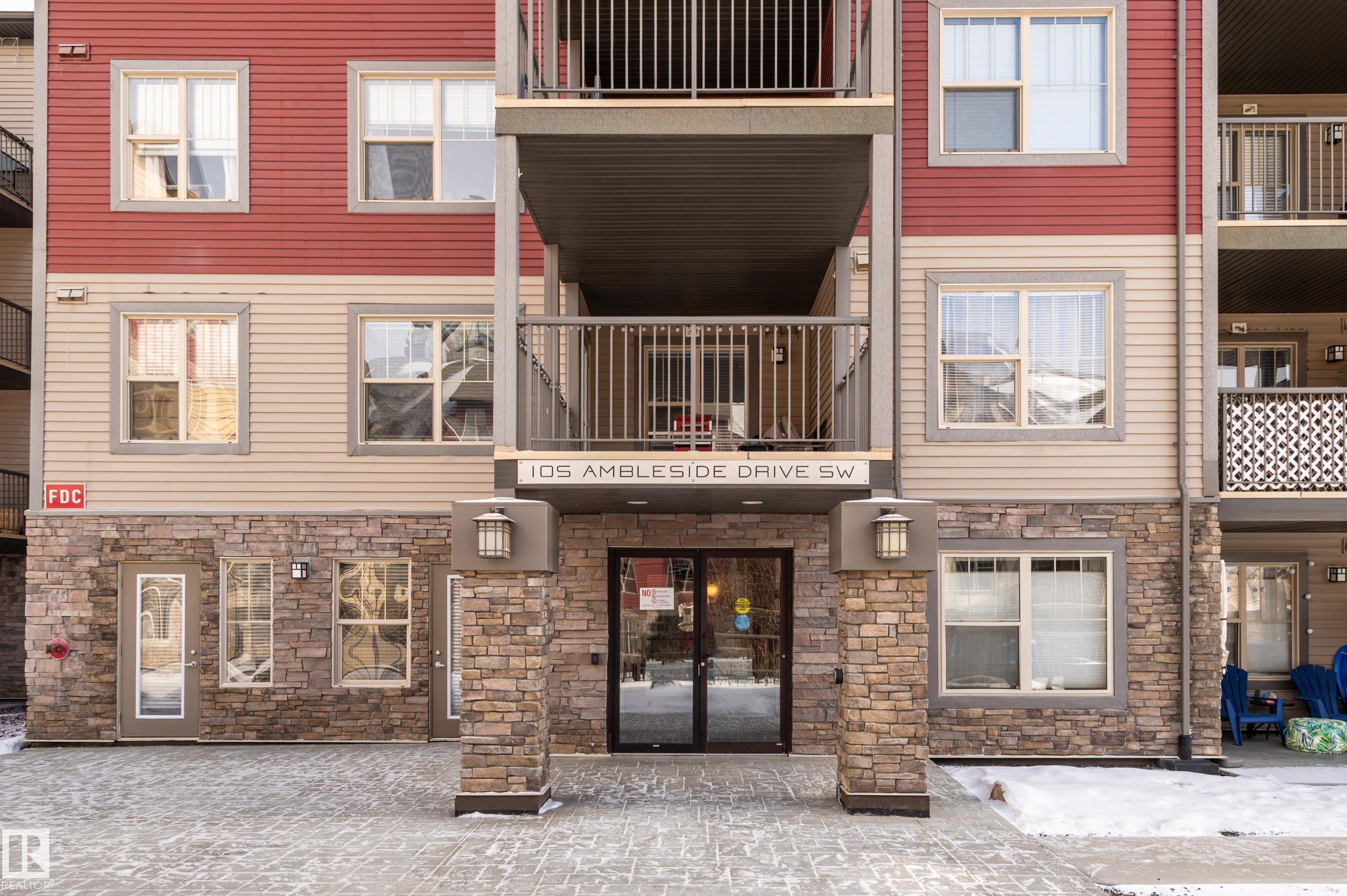 213 105 Ambleside Drive, Edmonton, AB - Outdoor With Balcony