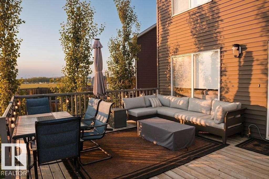 5507 Crabapple Loop, Edmonton, AB - Outdoor With Deck Patio Veranda With Exterior