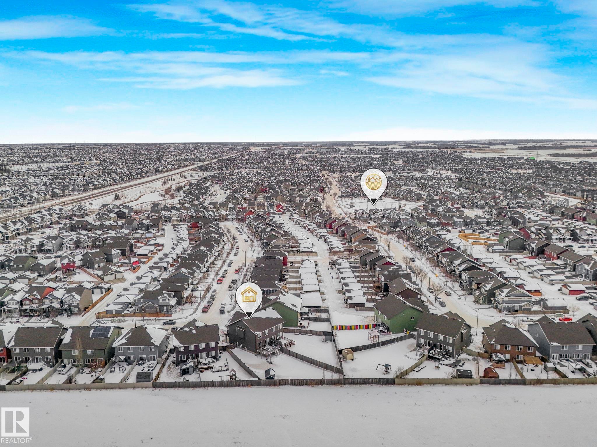 5507 Crabapple Loop, Edmonton, AB - Outdoor With View