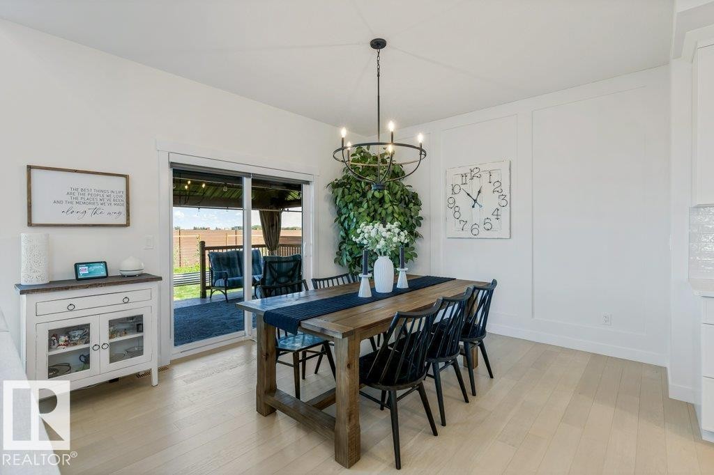 65 Jubilation Drive, St. Albert, AB - Indoor Photo Showing Dining Room