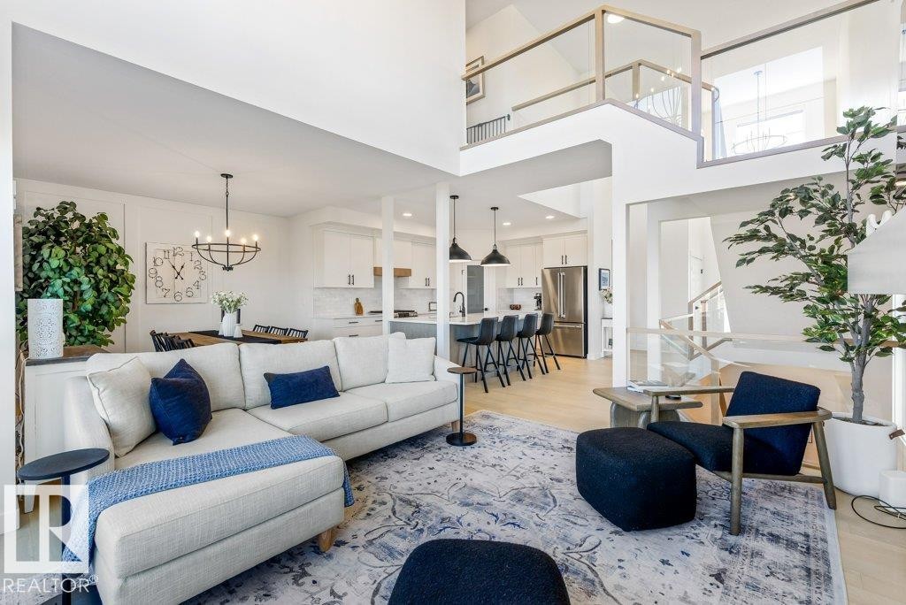 65 Jubilation Drive, St. Albert, AB - Indoor Photo Showing Living Room