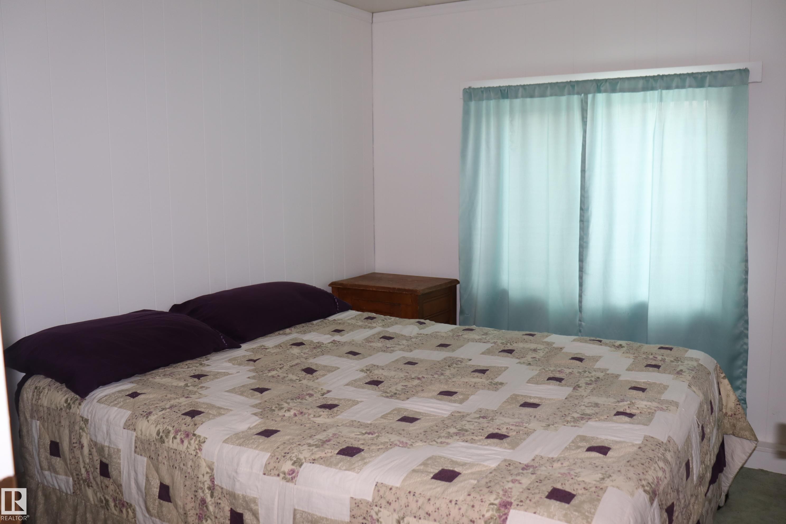 second bedroom - 56 4204 47St., Wetaskiwin, AB - Indoor Photo Showing Bedroom