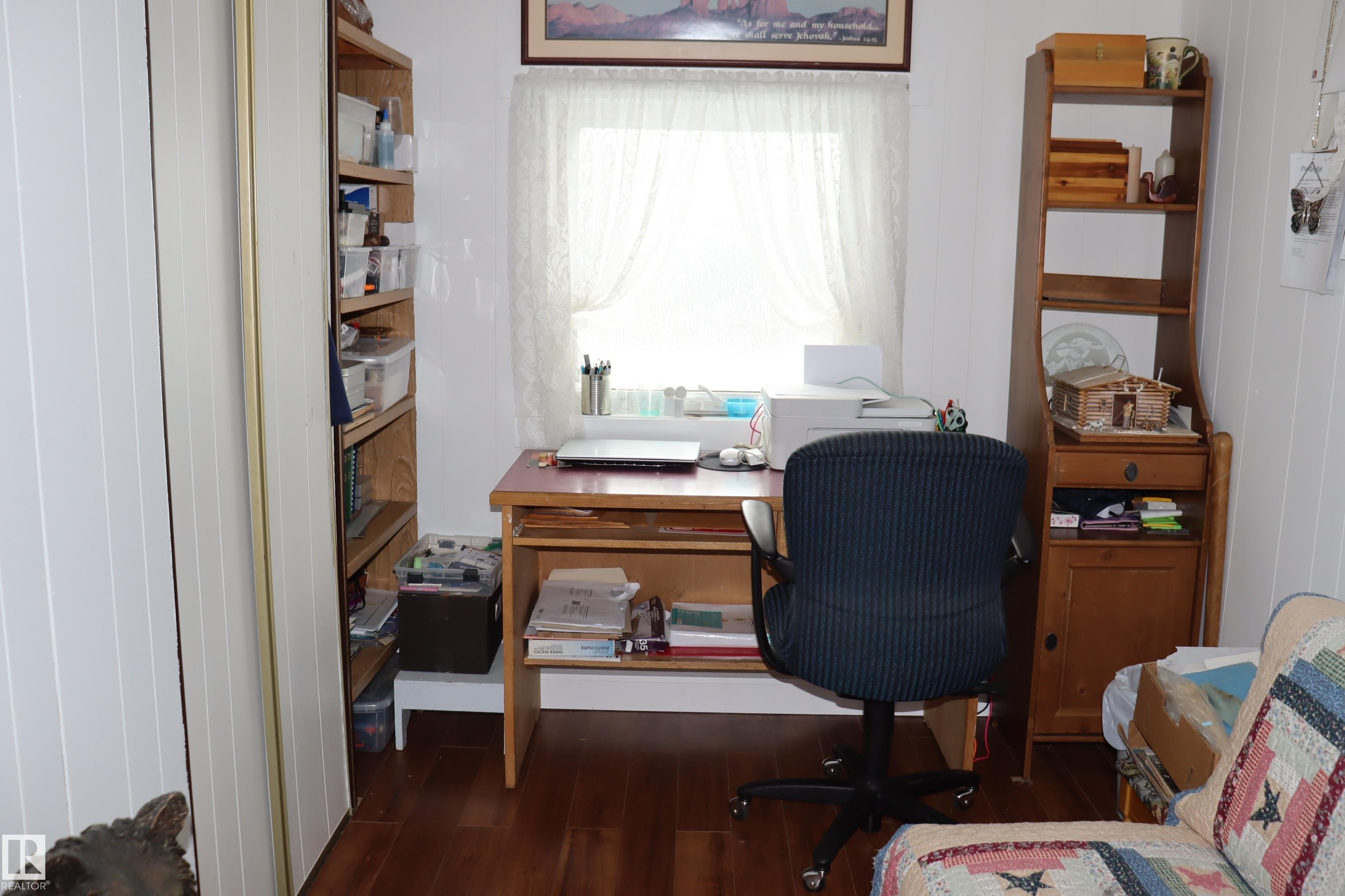 third bedroom - 56 4204 47St., Wetaskiwin, AB - Indoor Photo Showing Office