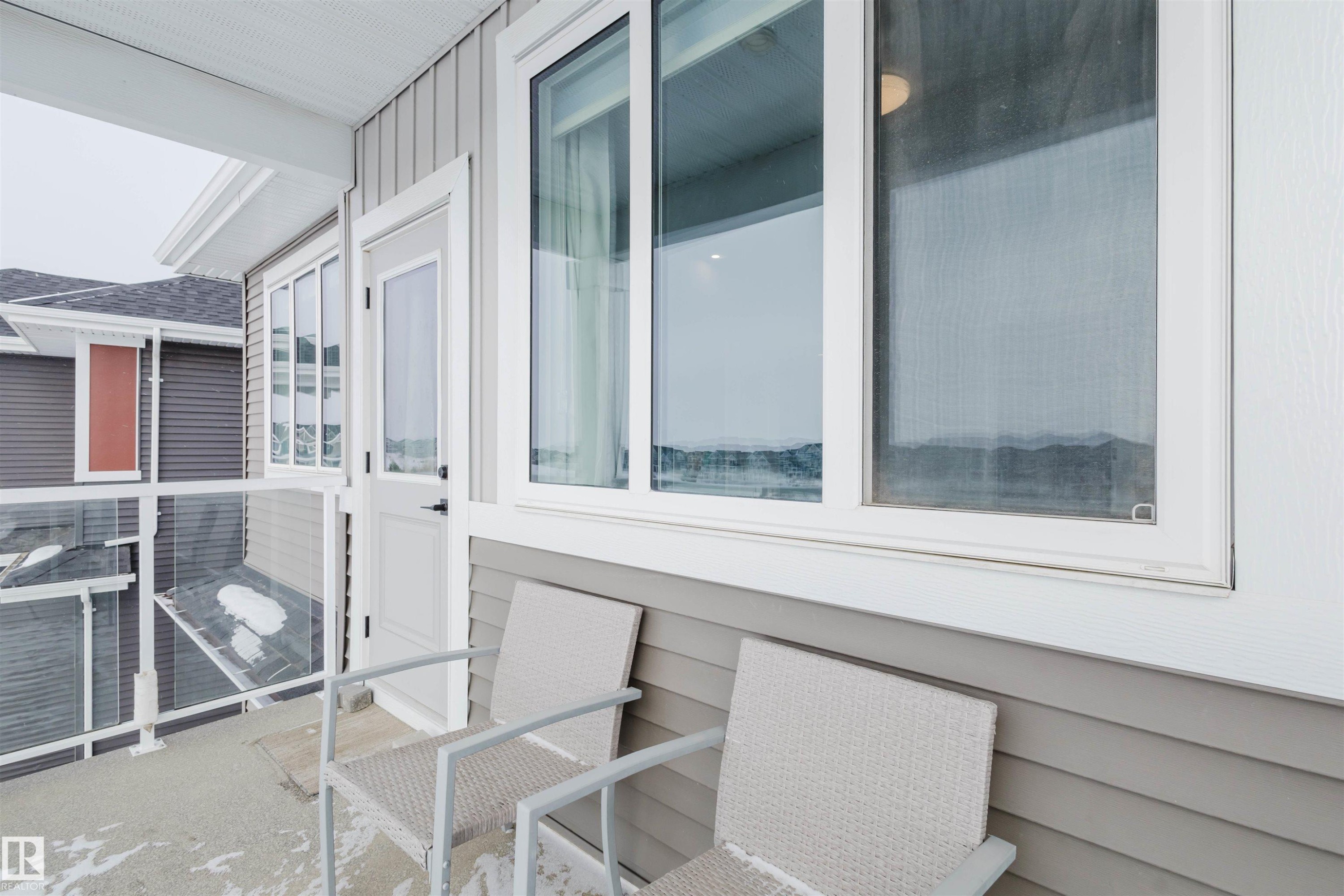 View of balcony - 16217 32 Avenue, Edmonton, AB - Outdoor With Exterior