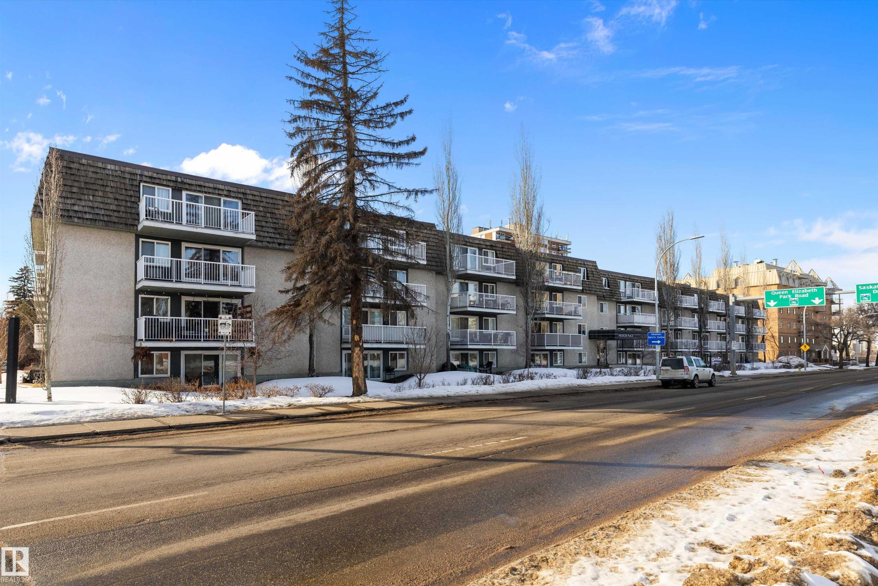 320 8604 Gateway Boulevard, Edmonton, AB - Outdoor With Facade