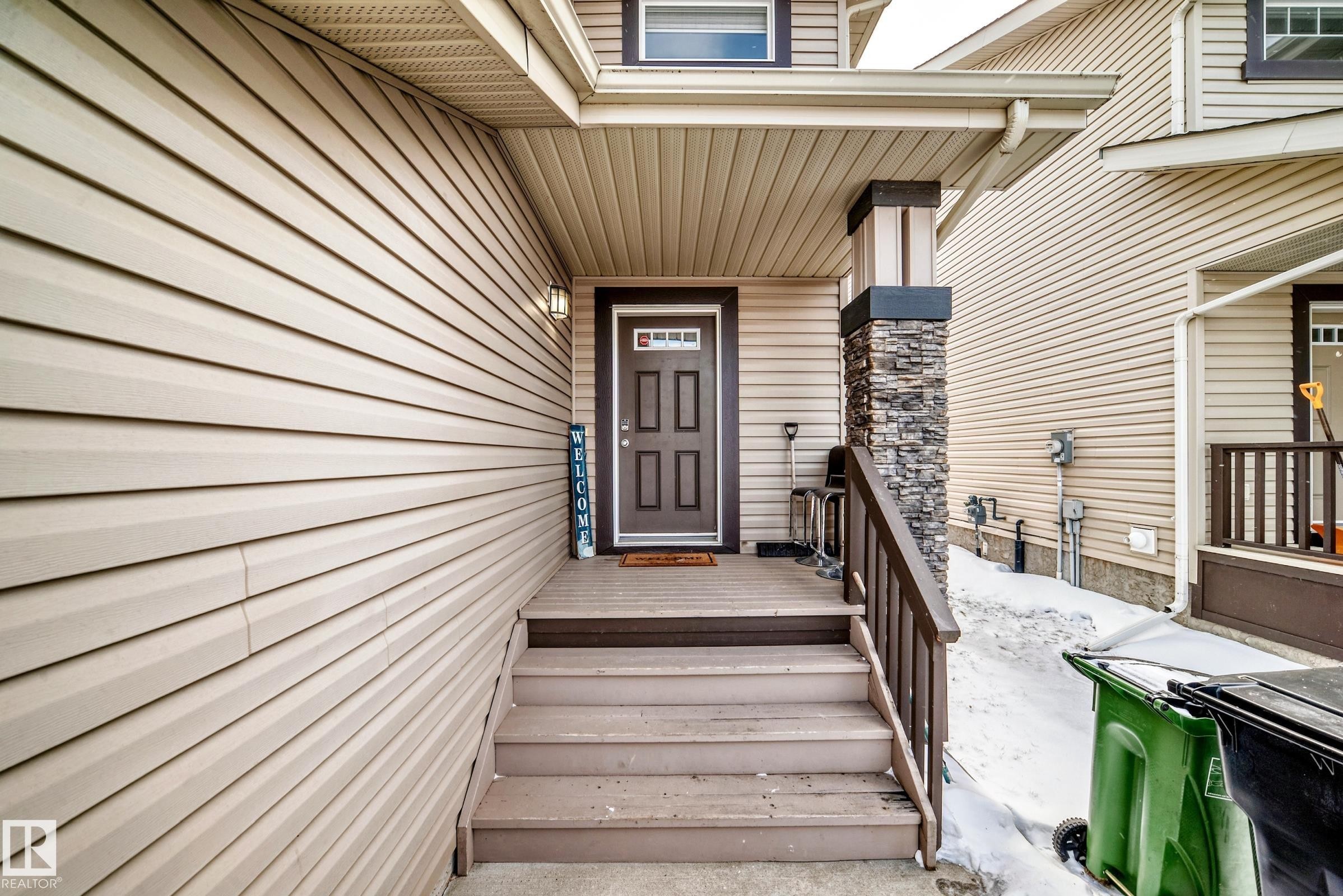 Property entrance - 17357 8A Avenue, Edmonton, AB