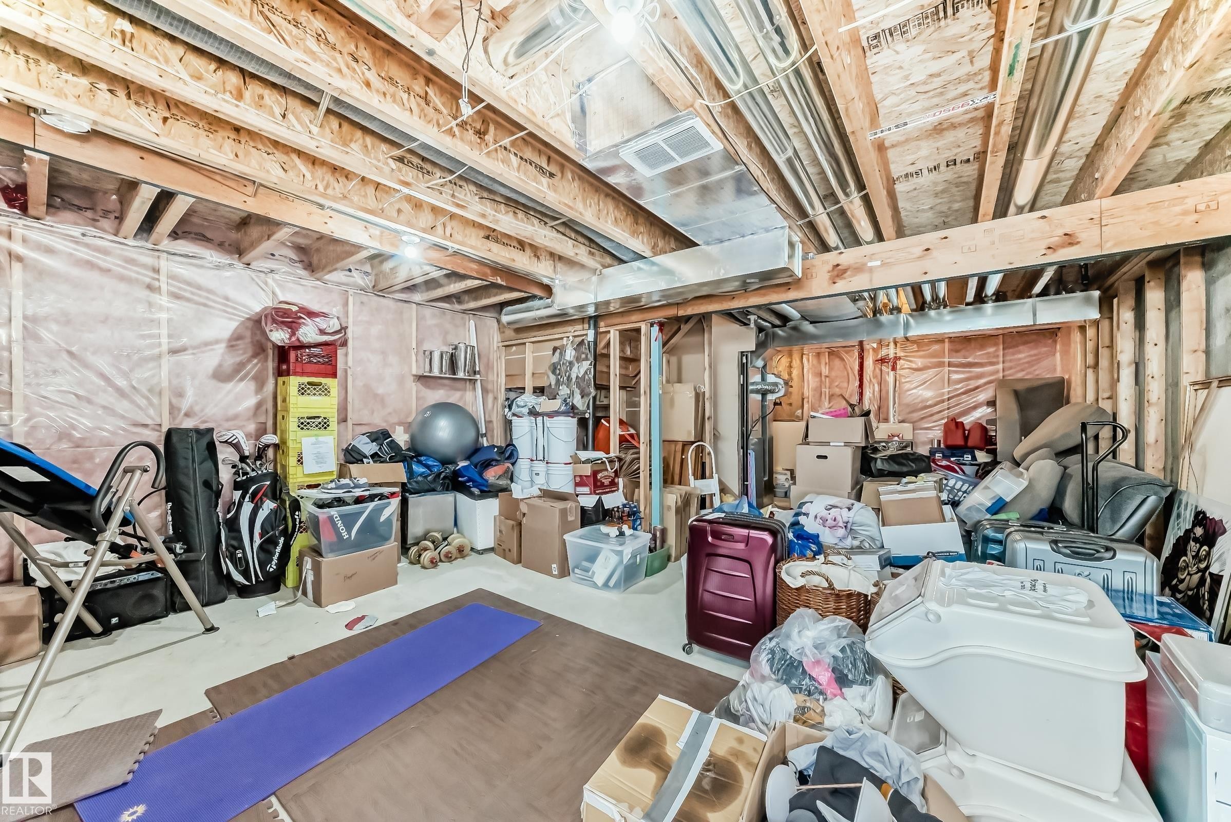 View of unfinished below grade area - 17357 8A Avenue, Edmonton, AB