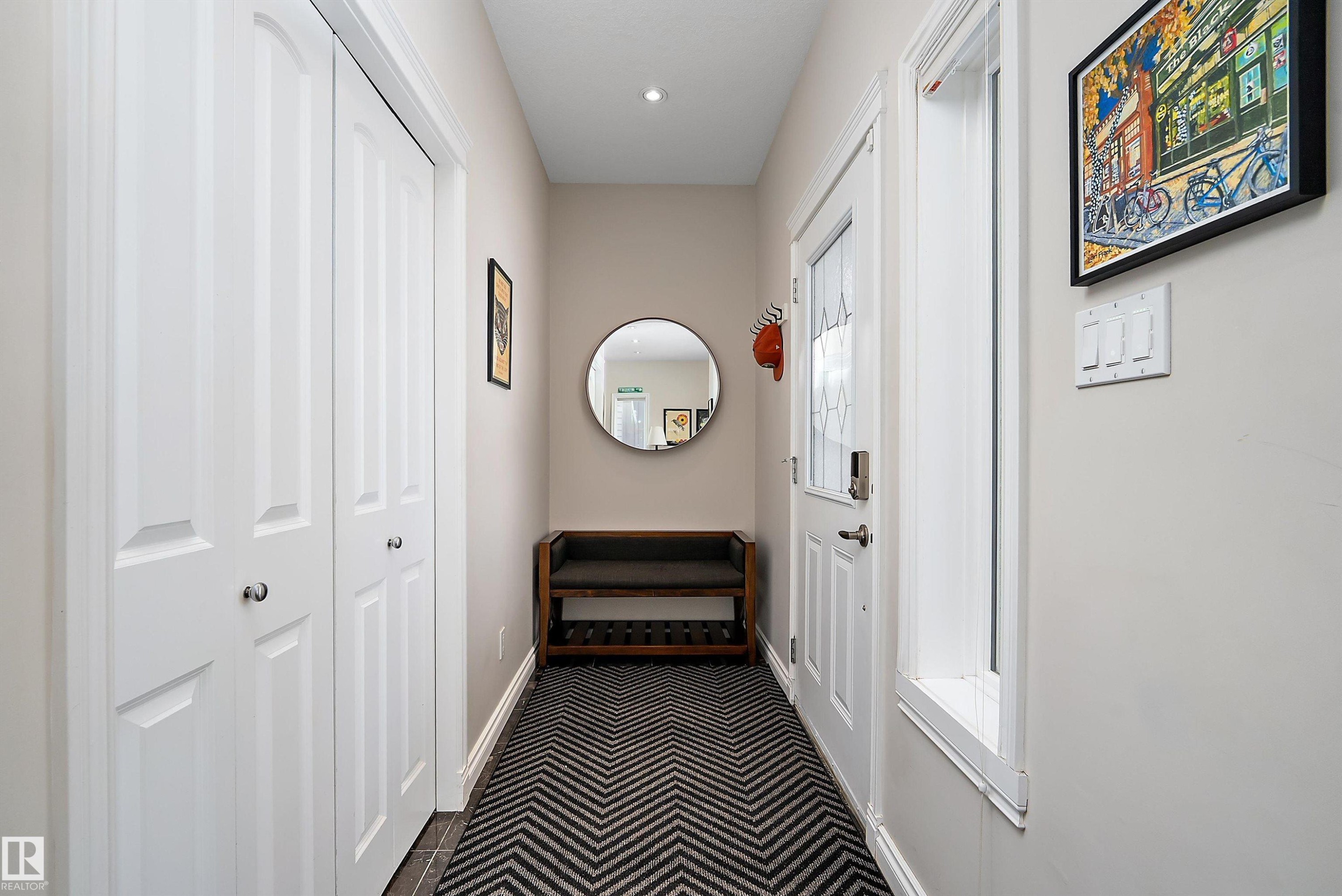 Hallway featuring baseboards - 10623 75 Avenue, Edmonton, AB - Indoor Photo Showing Other Room