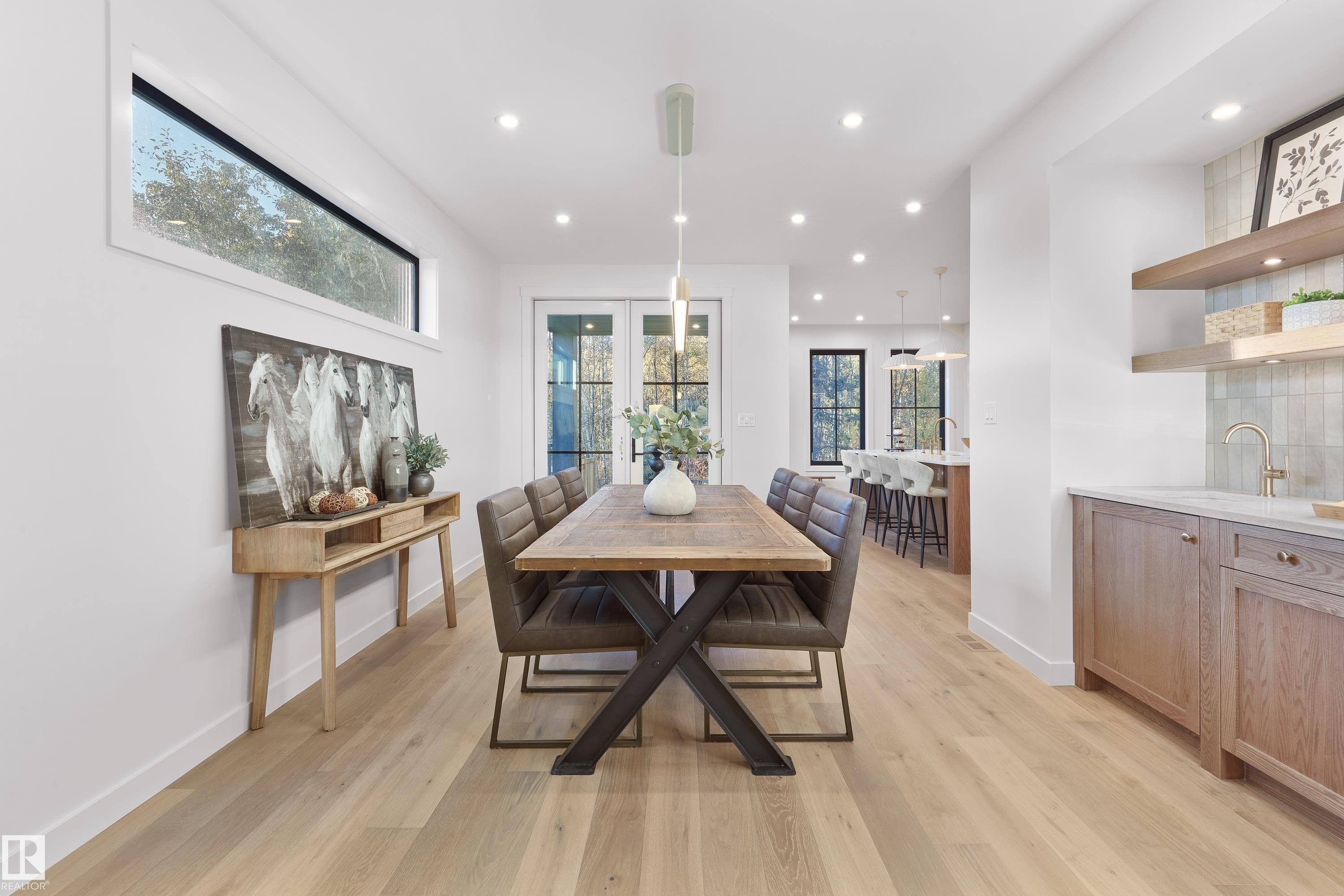 43 Westridge Road, Edmonton, AB - Indoor Photo Showing Dining Room